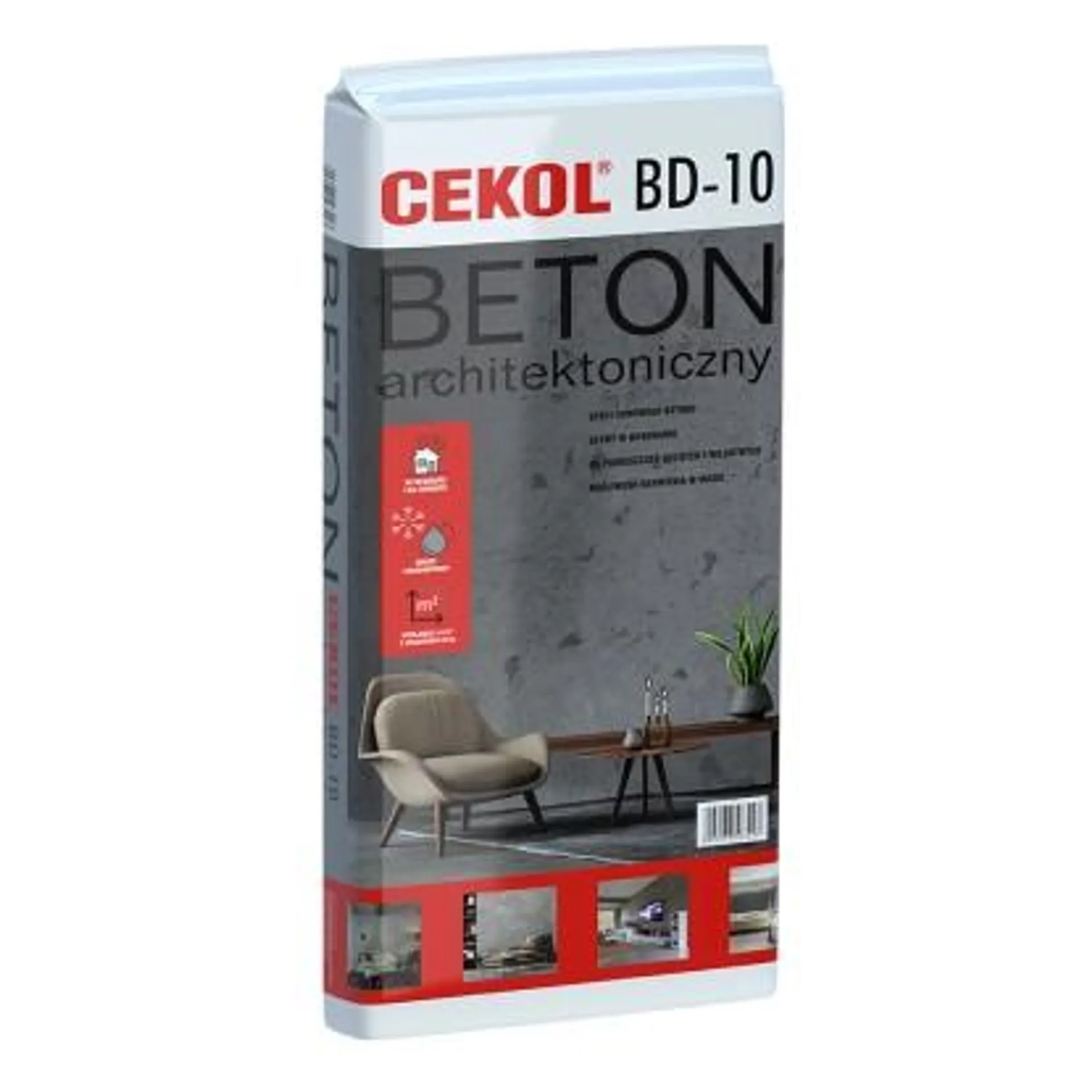 Cekol Beton architektoniczny BD-10 w worku 20 kg