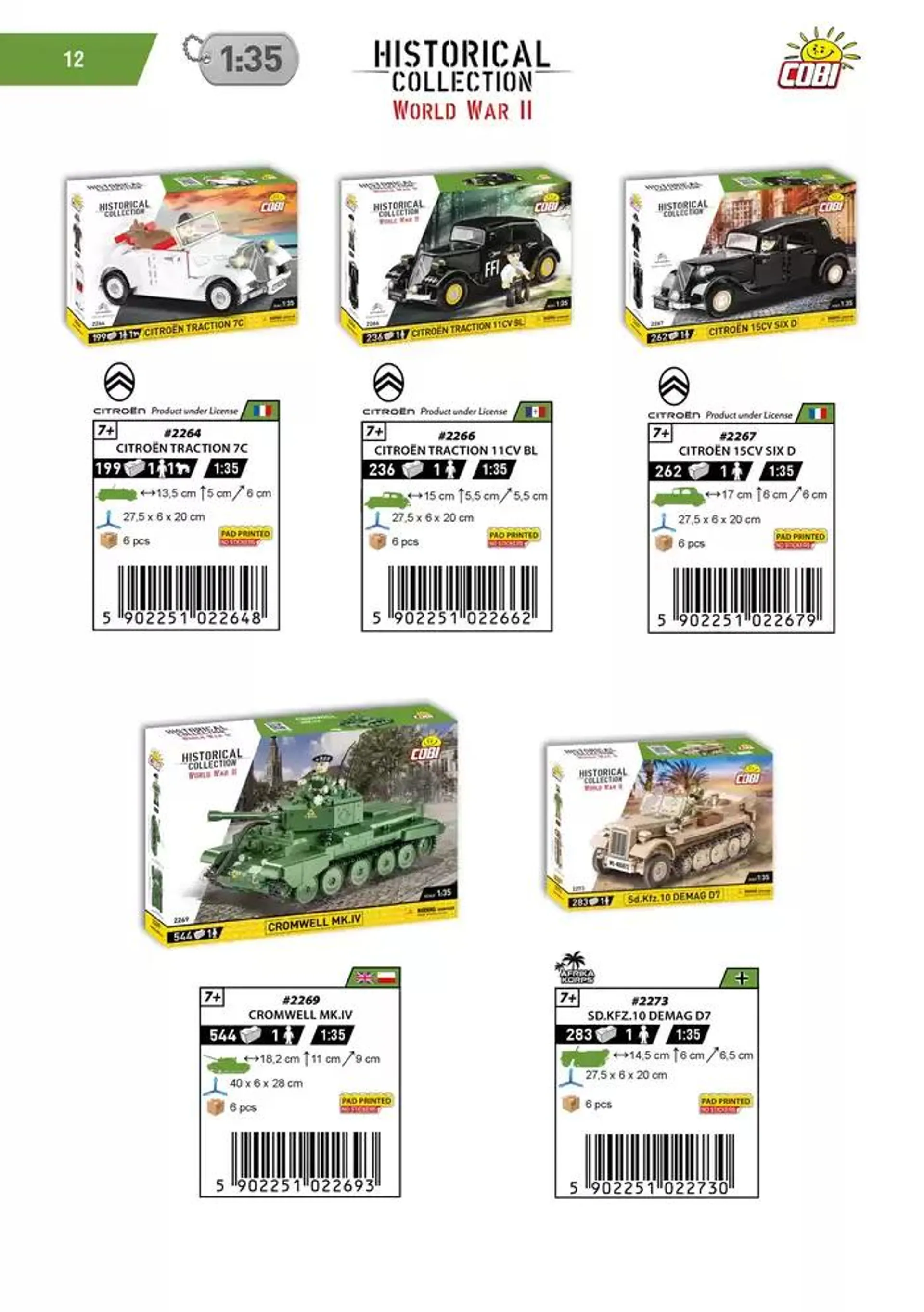 Katalog klocków Cobi 1/2025 - 12