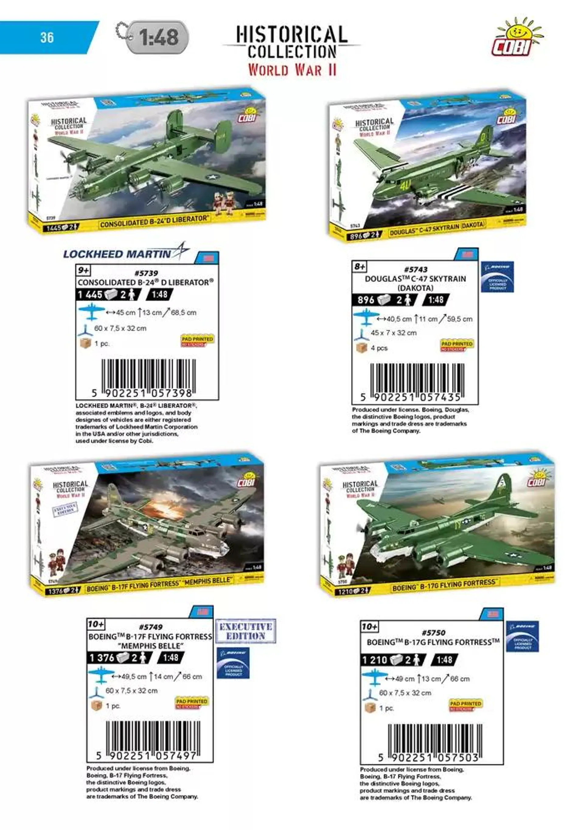 Katalog klocków Cobi 1/2025 - 36