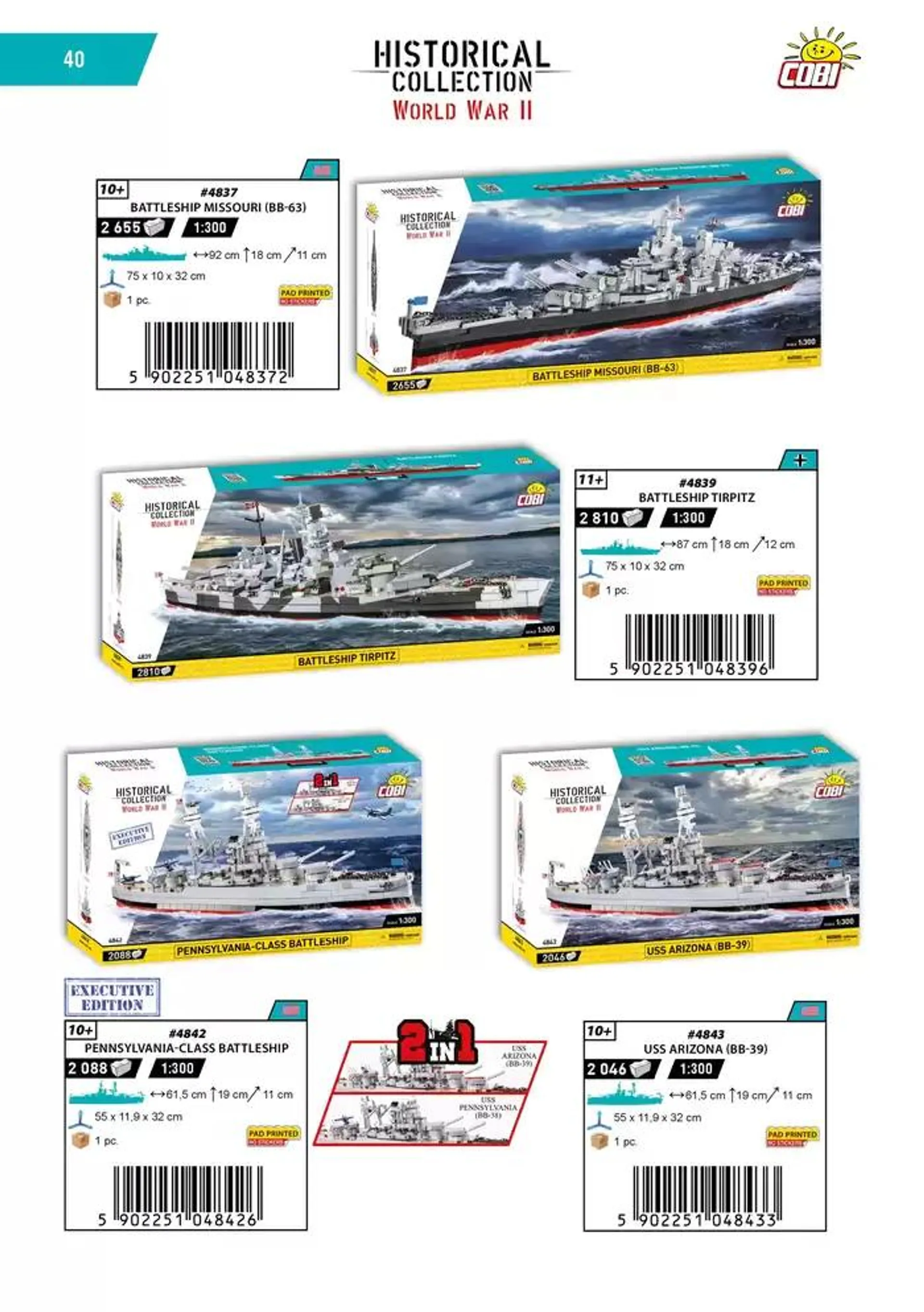 Katalog klocków Cobi 1/2025 - 40