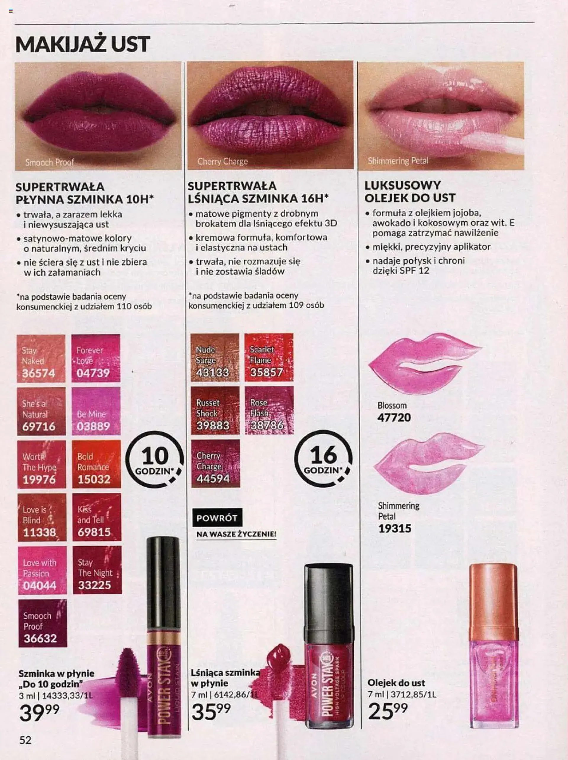 Gazetka Avon Katalog 10 2024 od 1 października do 31 października 2024 - Strona 52