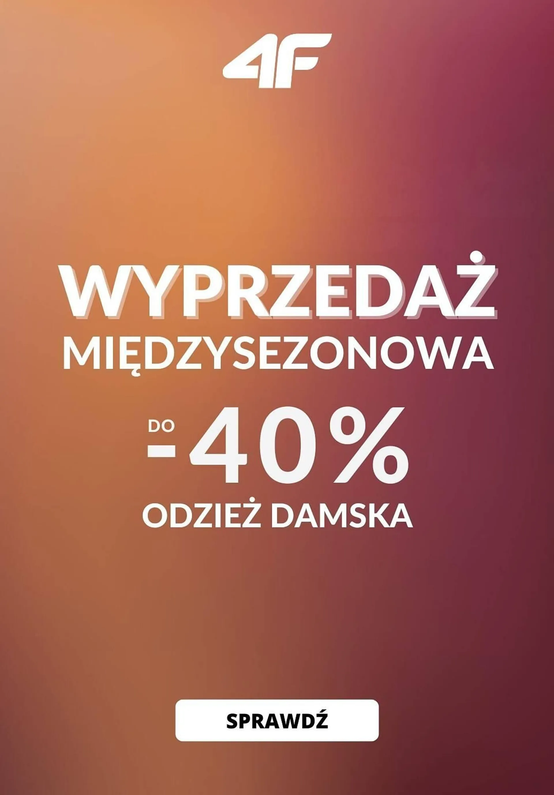 Gazetka 4F gazetka od 21 października do 28 października 2024 - Strona 1