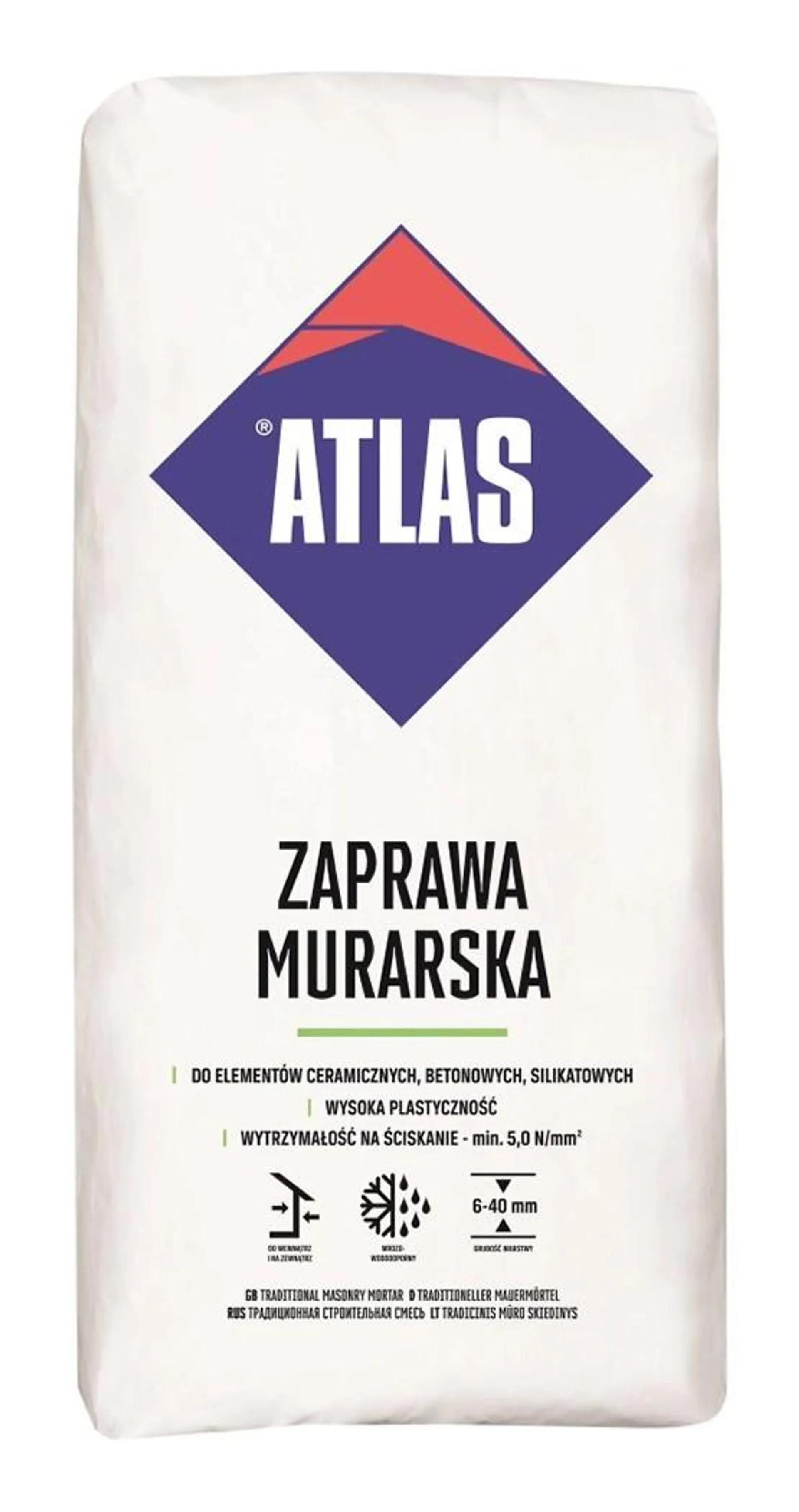 Atlas Zaprawa murarska 25 kg