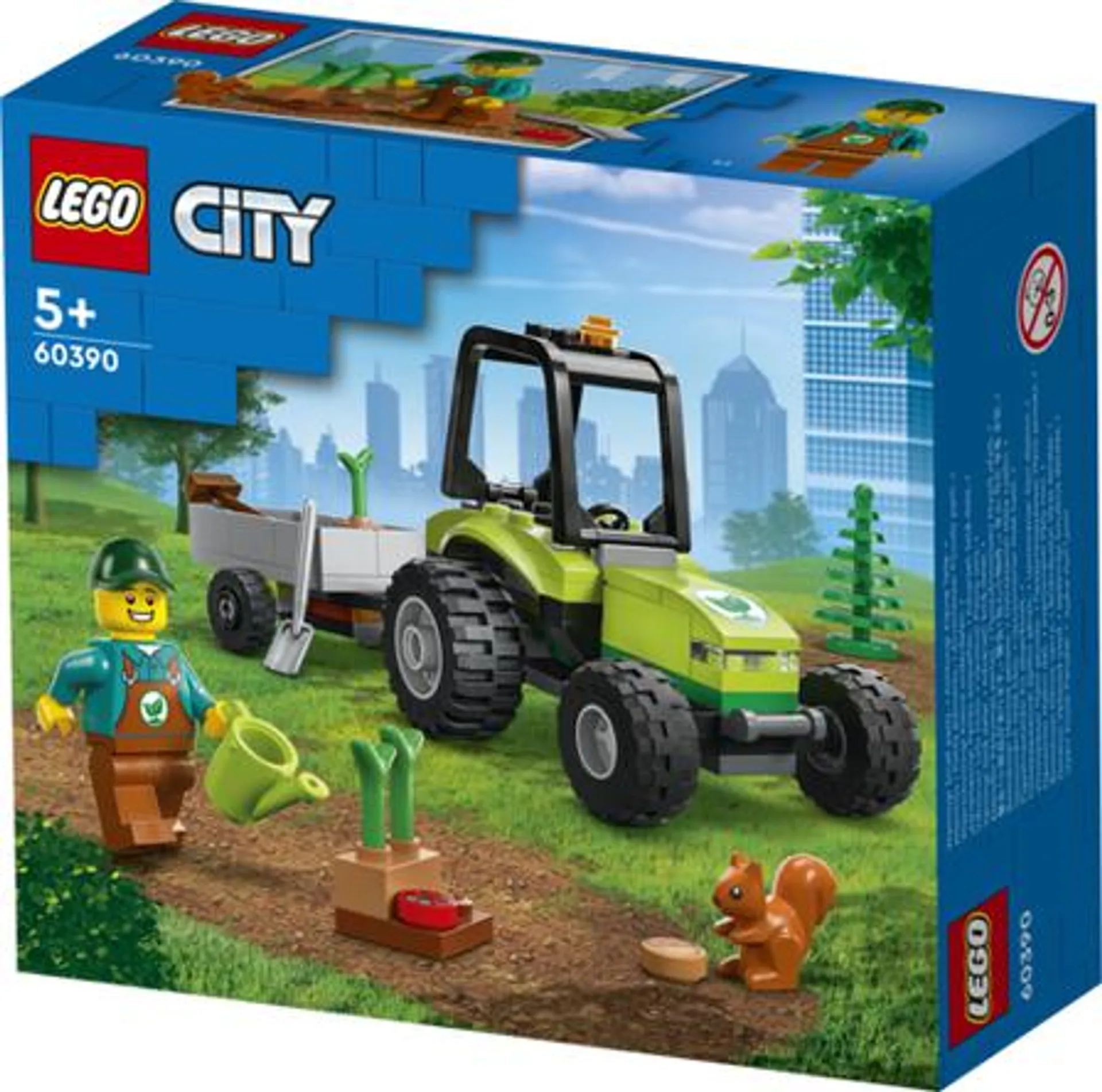 60390 LEGO CITY TRAKTOR W PARKU 5702017416458