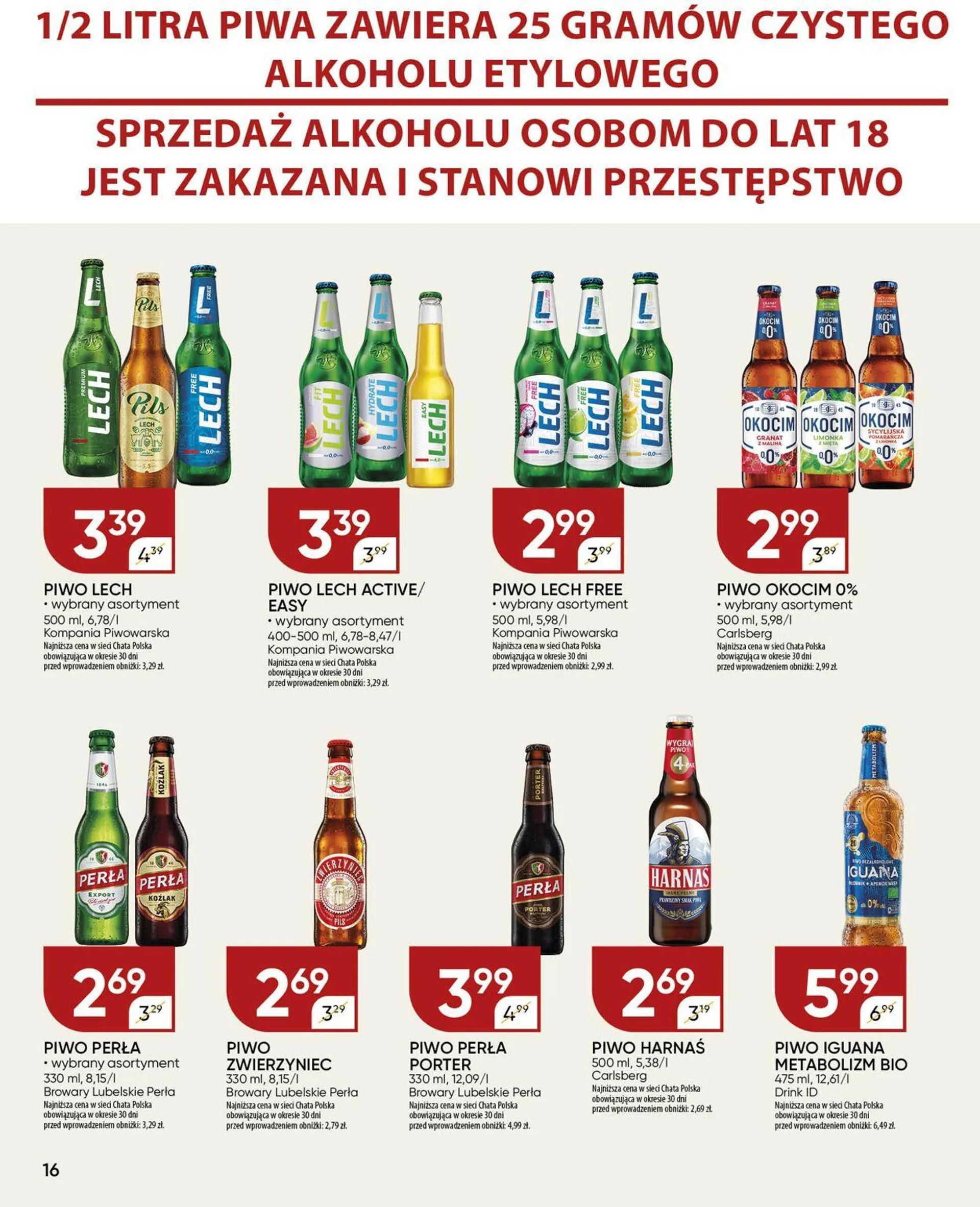 Chata Polska Aktualna gazetka - 16