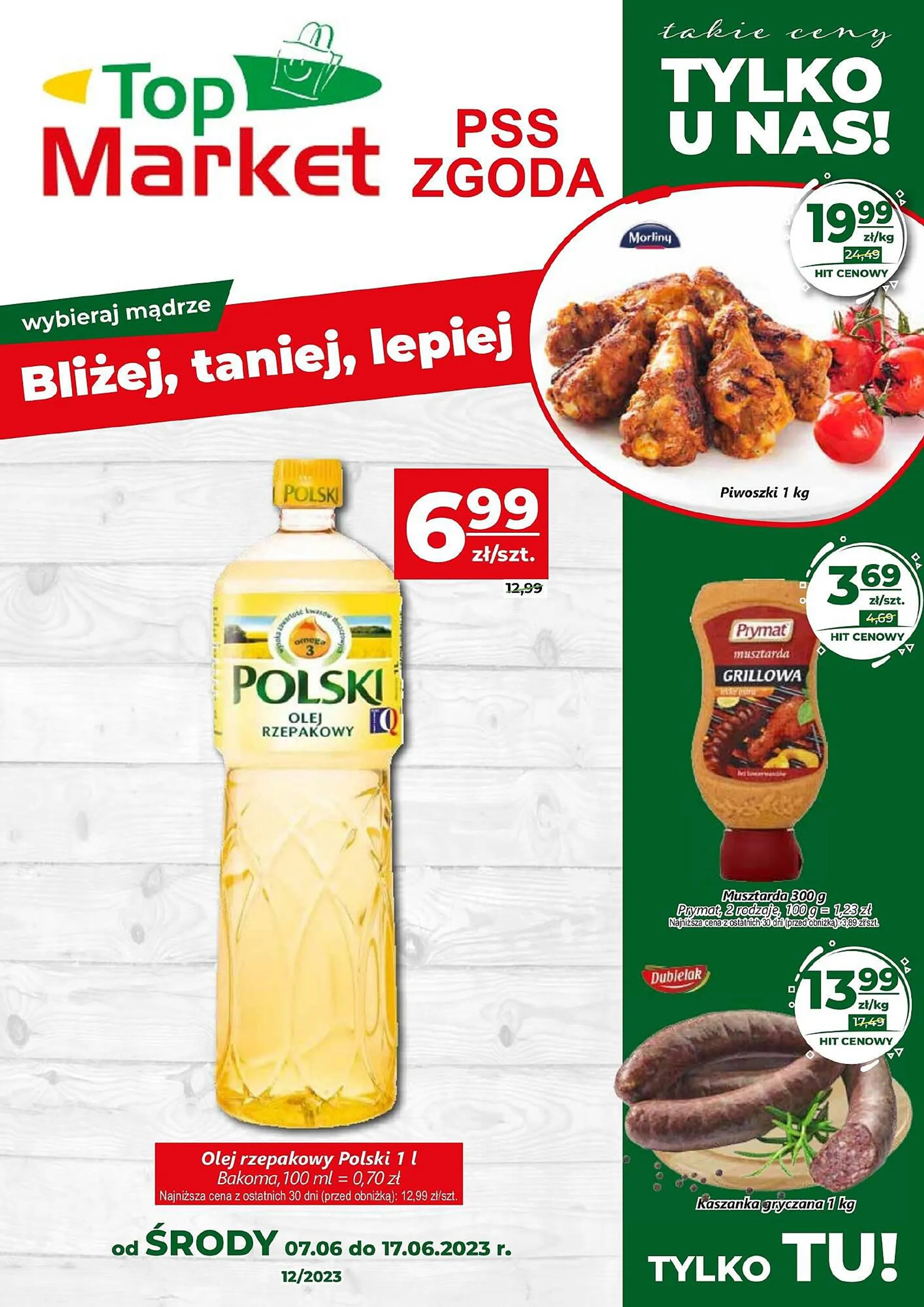 Top Market PSS Zgoda gazetka - 1