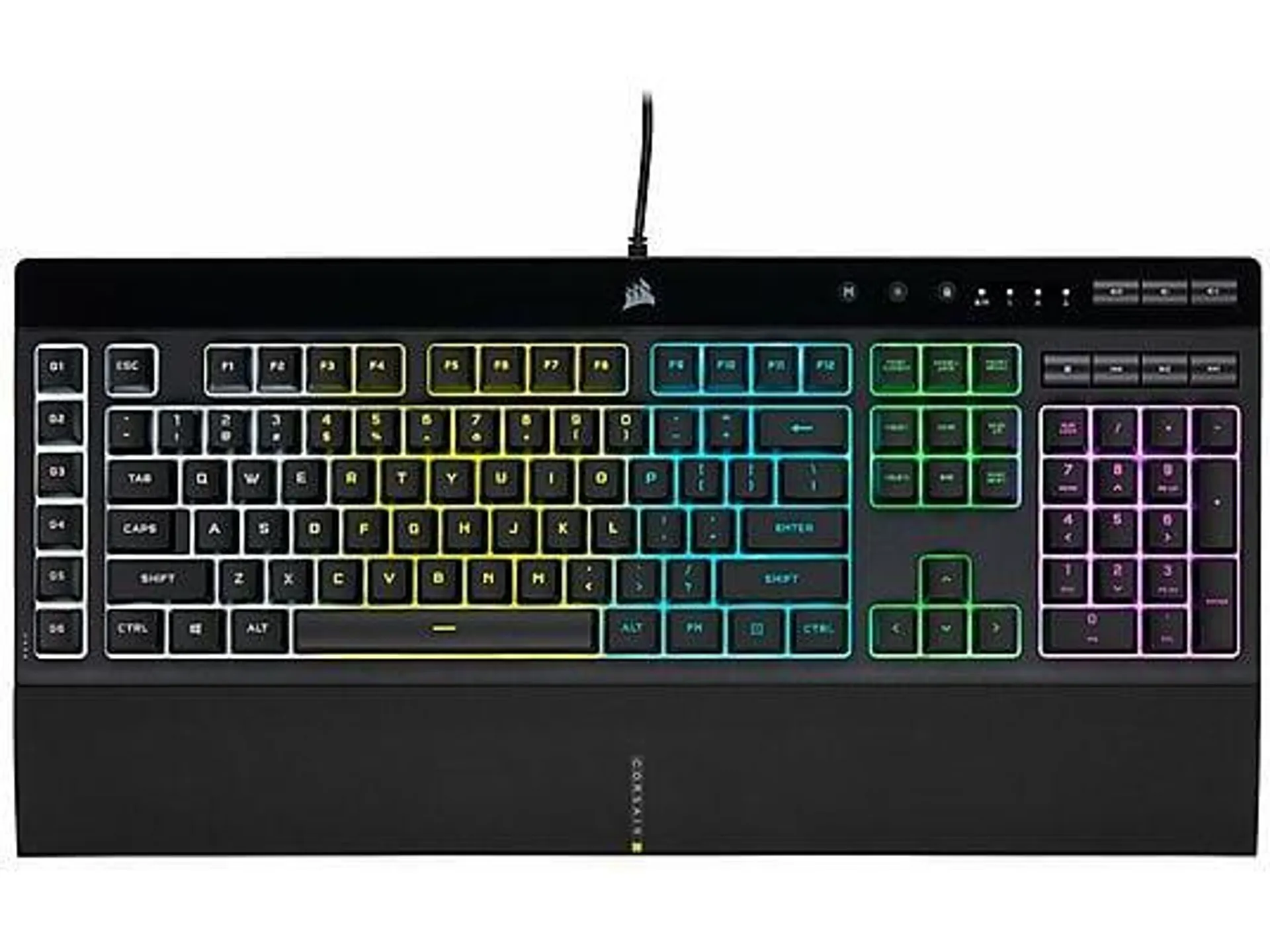 OUTLET - Klawiatura przewodowa CORSAIR K55 RGB Pro