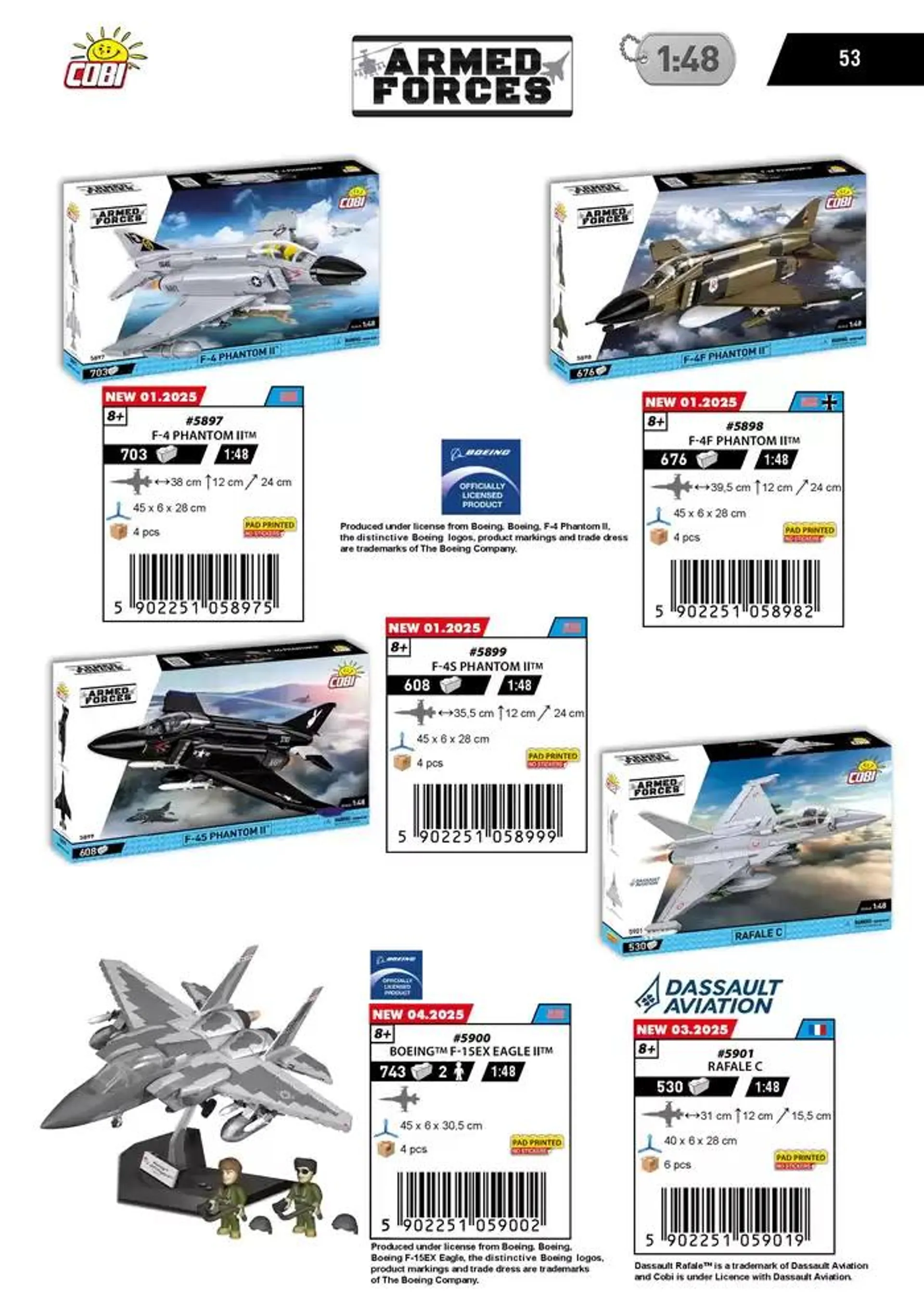 Katalog klocków Cobi 1/2025 - 53