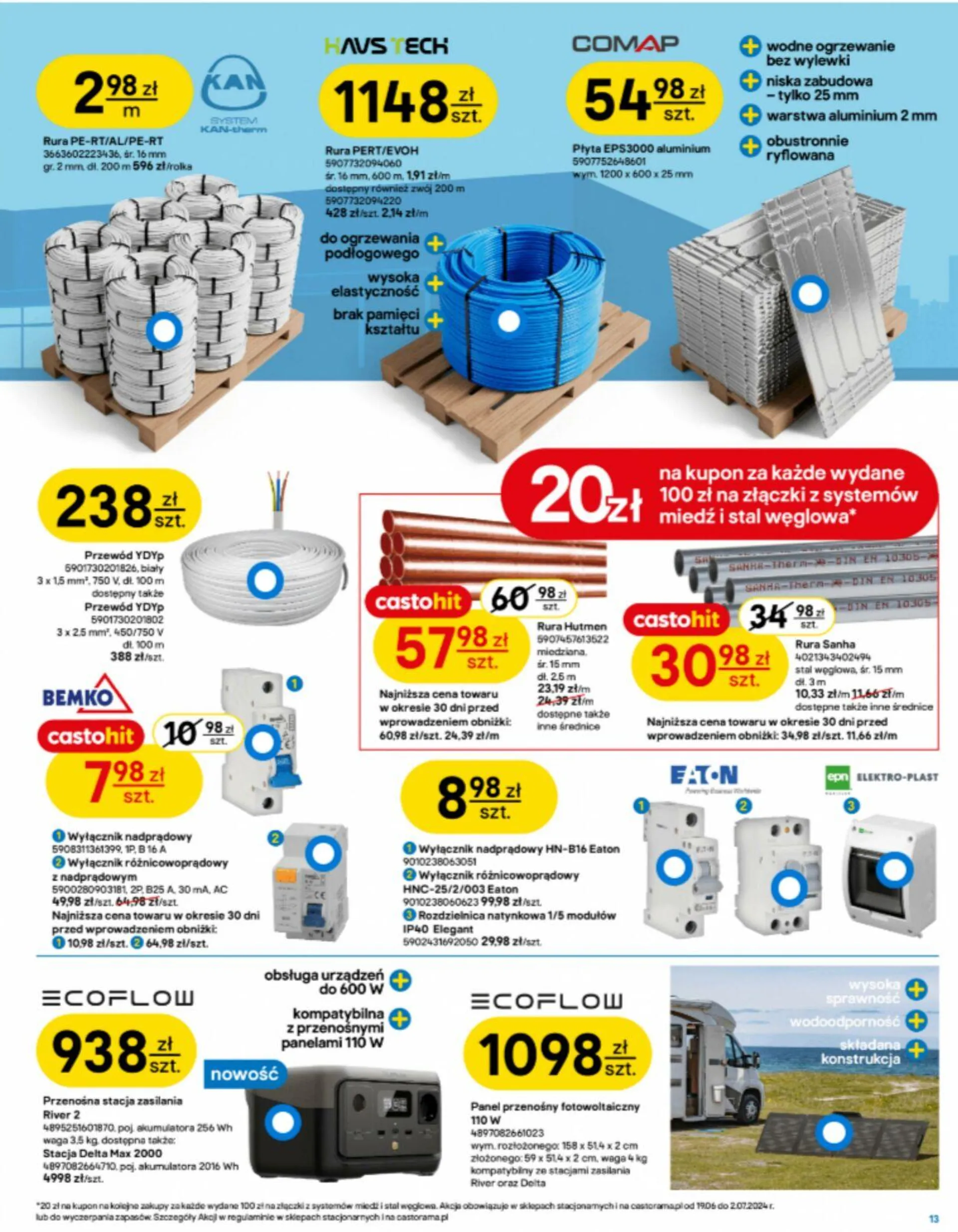 Gazetka Castorama Aktualna gazetka od 19 czerwca do 2 lipca 2024 - Strona 13