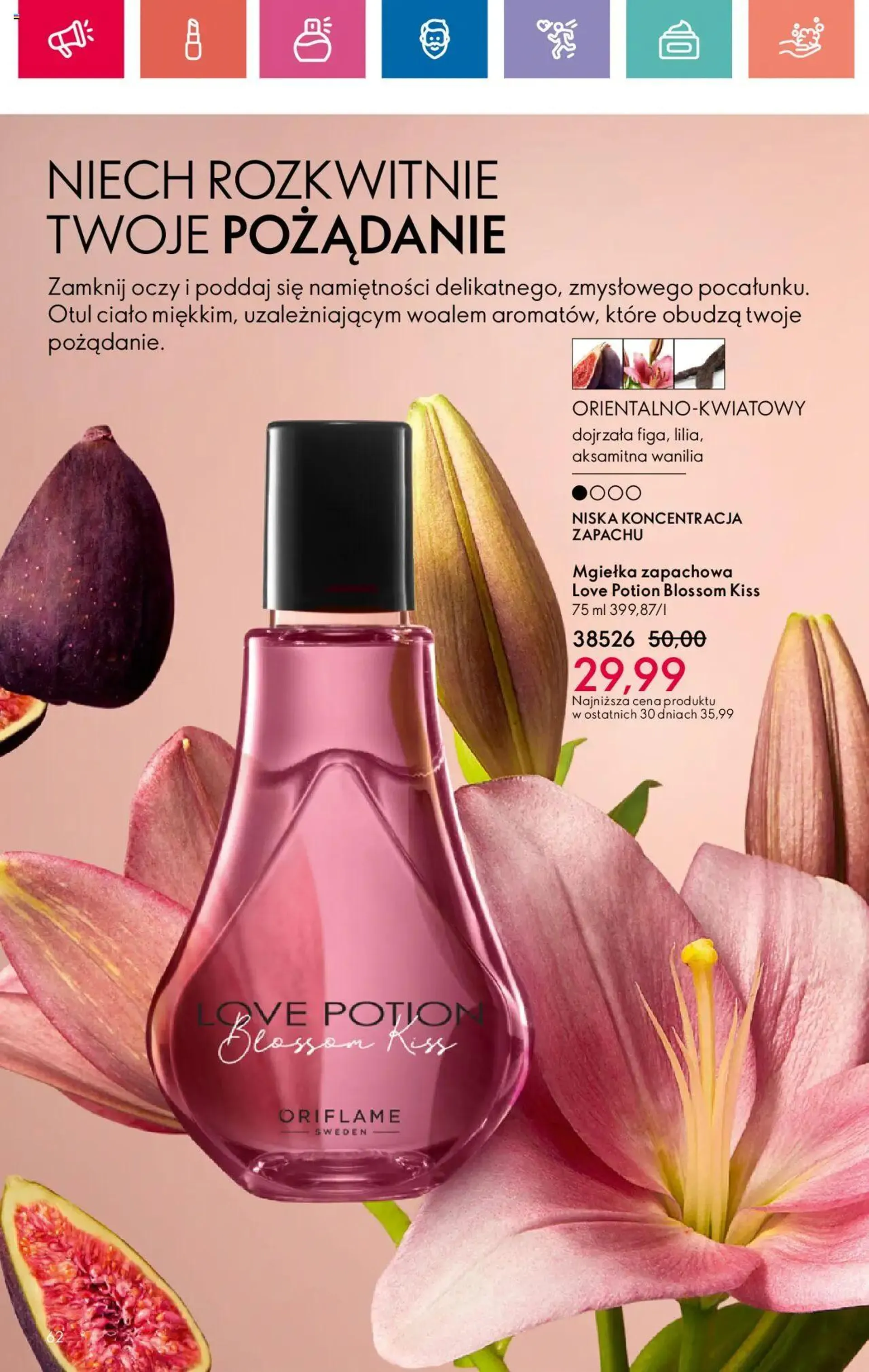 Gazetka Oriflame Katalog 15 2024 od 20 października do 9 listopada 2024 - Strona 62