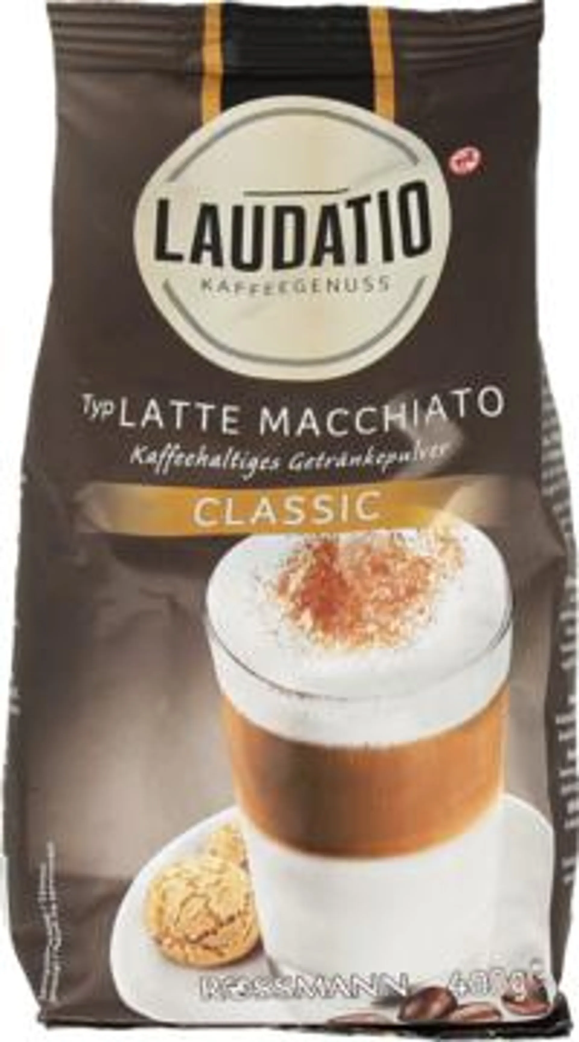 LAUDATIO Classic napój kawowy w proszku, Latte Macchiato 400 g, nr kat. 178564