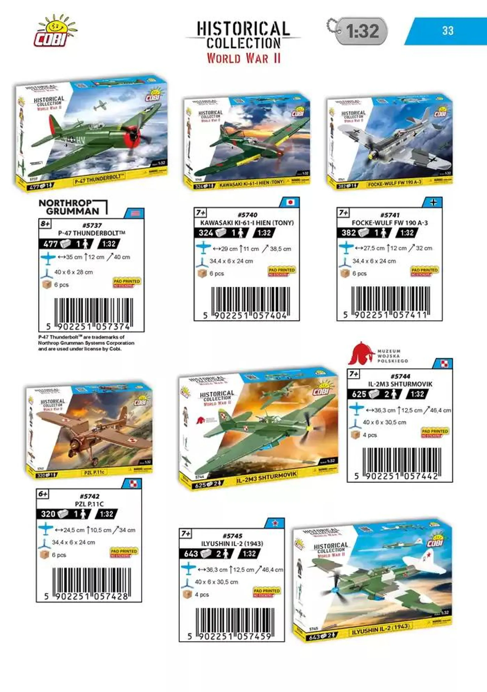 Katalog klocków Cobi 1/2025 - 33