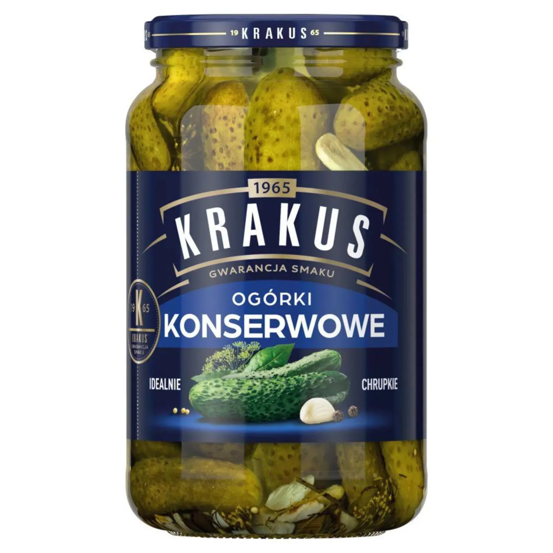 Ogórki konserwowe Krakus 865 ml