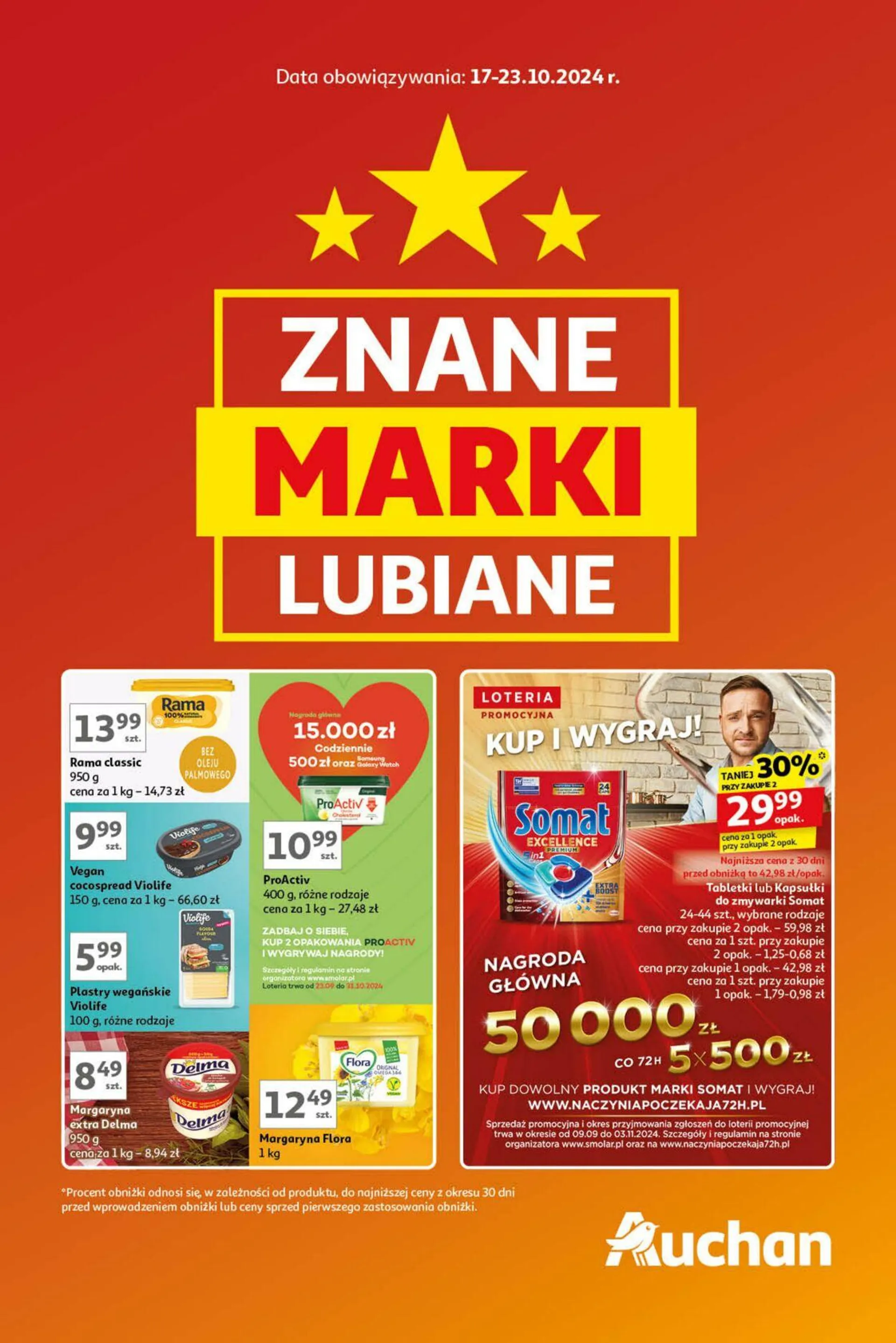 Gazetka Auchan Aktualna gazetka od 17 października do 23 października 2024 - Strona 1