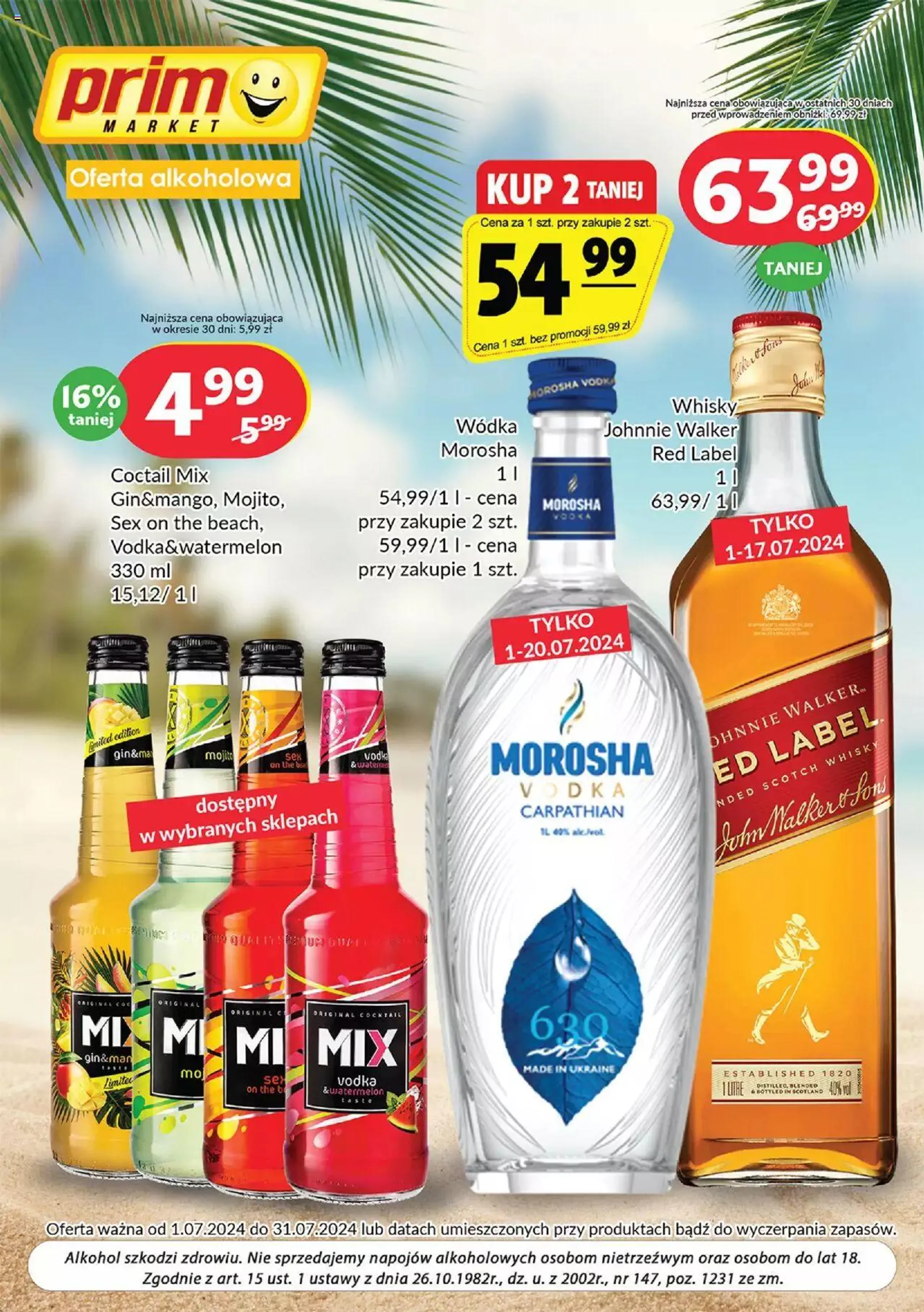 Prim Market Gazetka - Oferta alkoholowa - 0