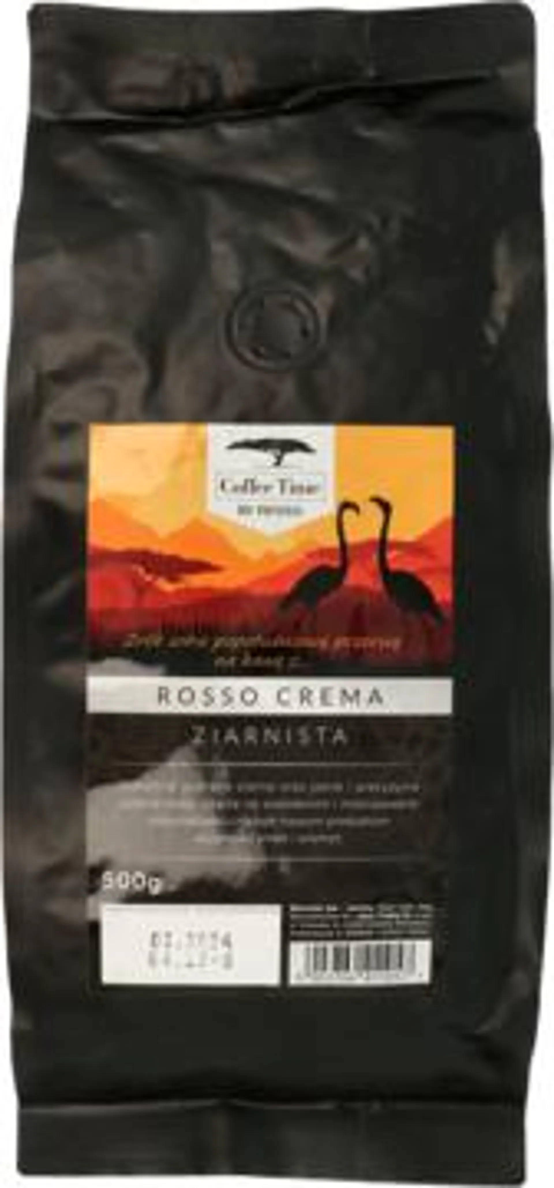 COFFEE TIME BY ROSSO kawa ziarnista, Rosso Crema 500 g, nr kat. 379321