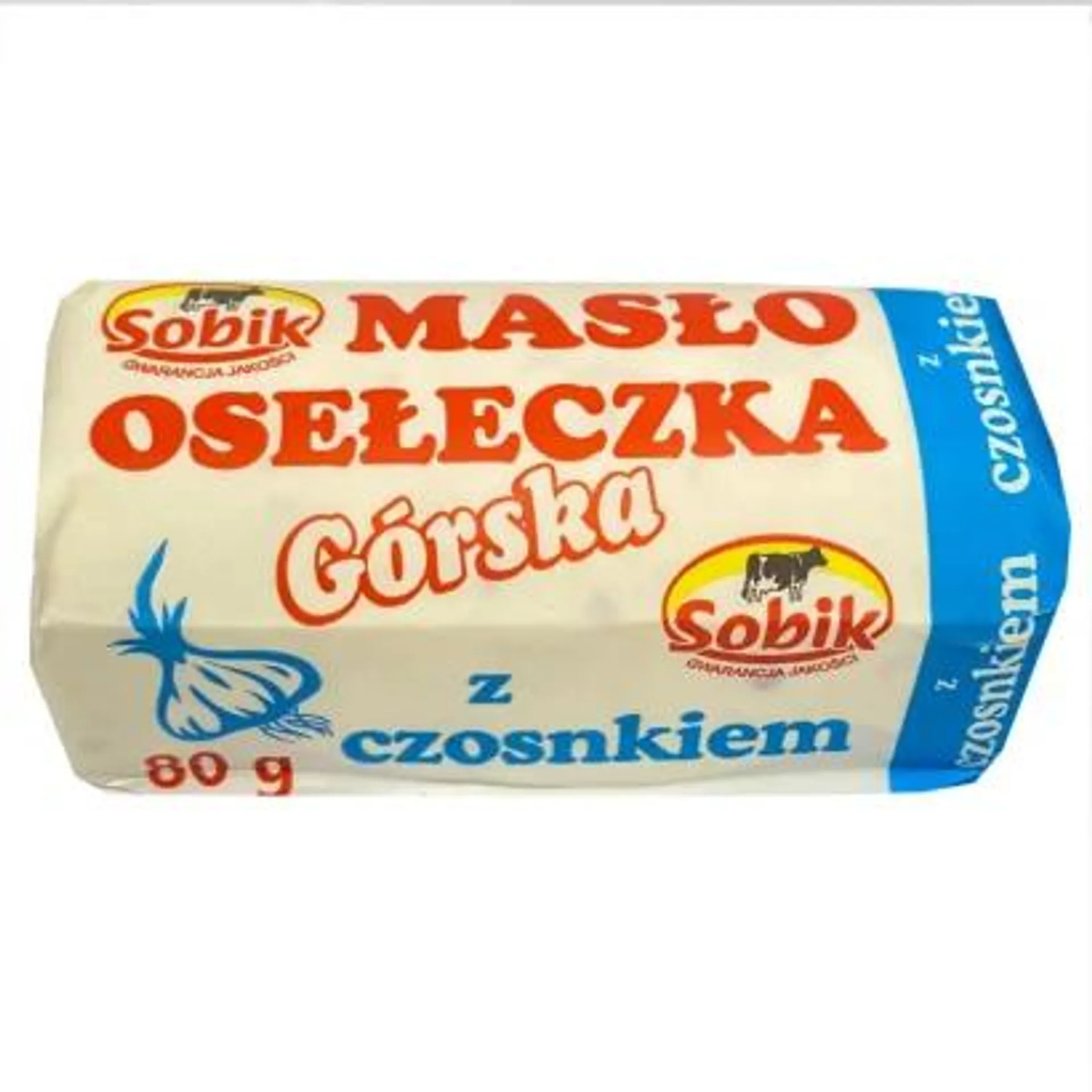 Sobik - Masło Osełeczka Górska z czosnkiem