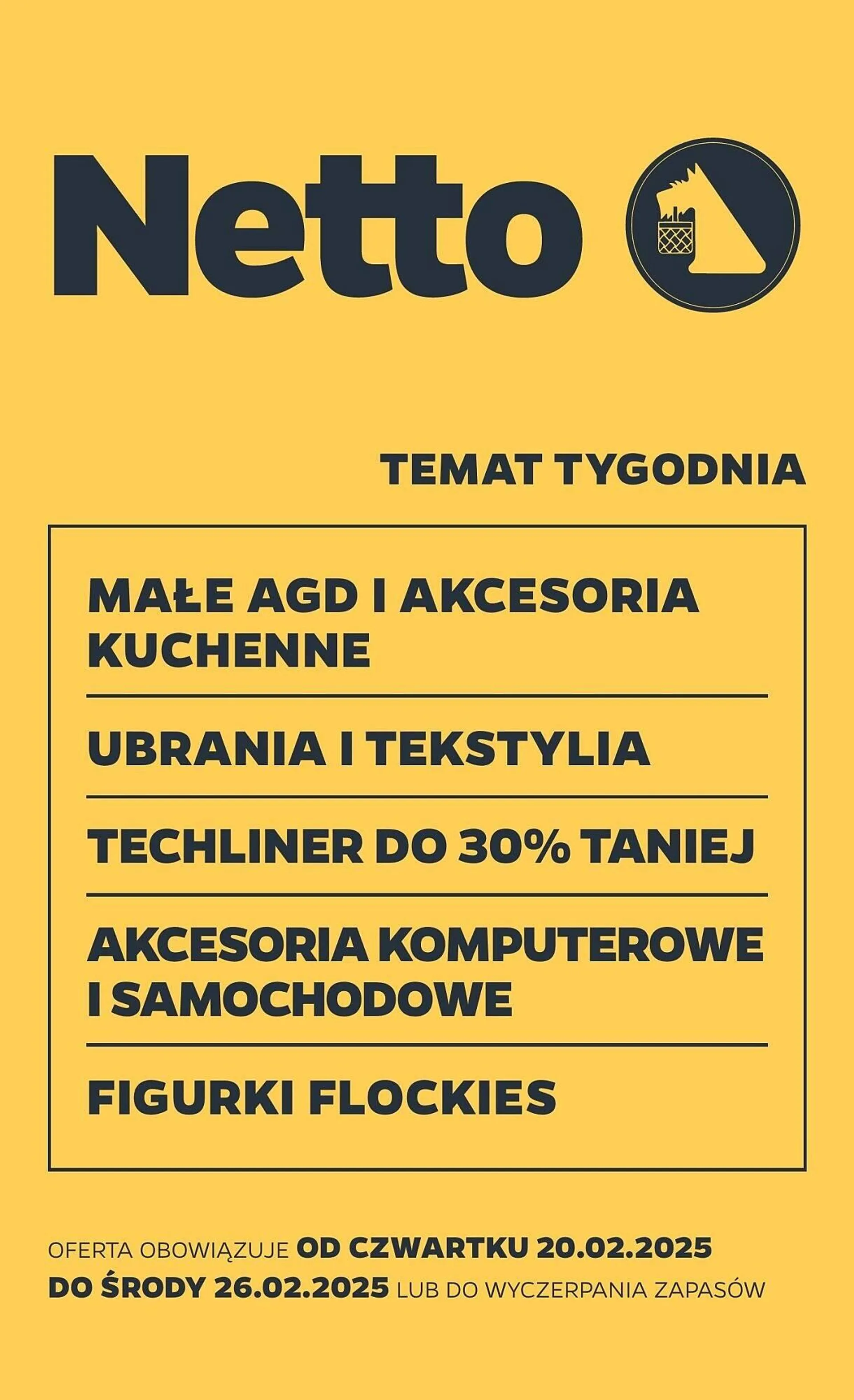 Gazetka Netto gazetka od 20 lutego do 26 lutego 2025 - Strona 1