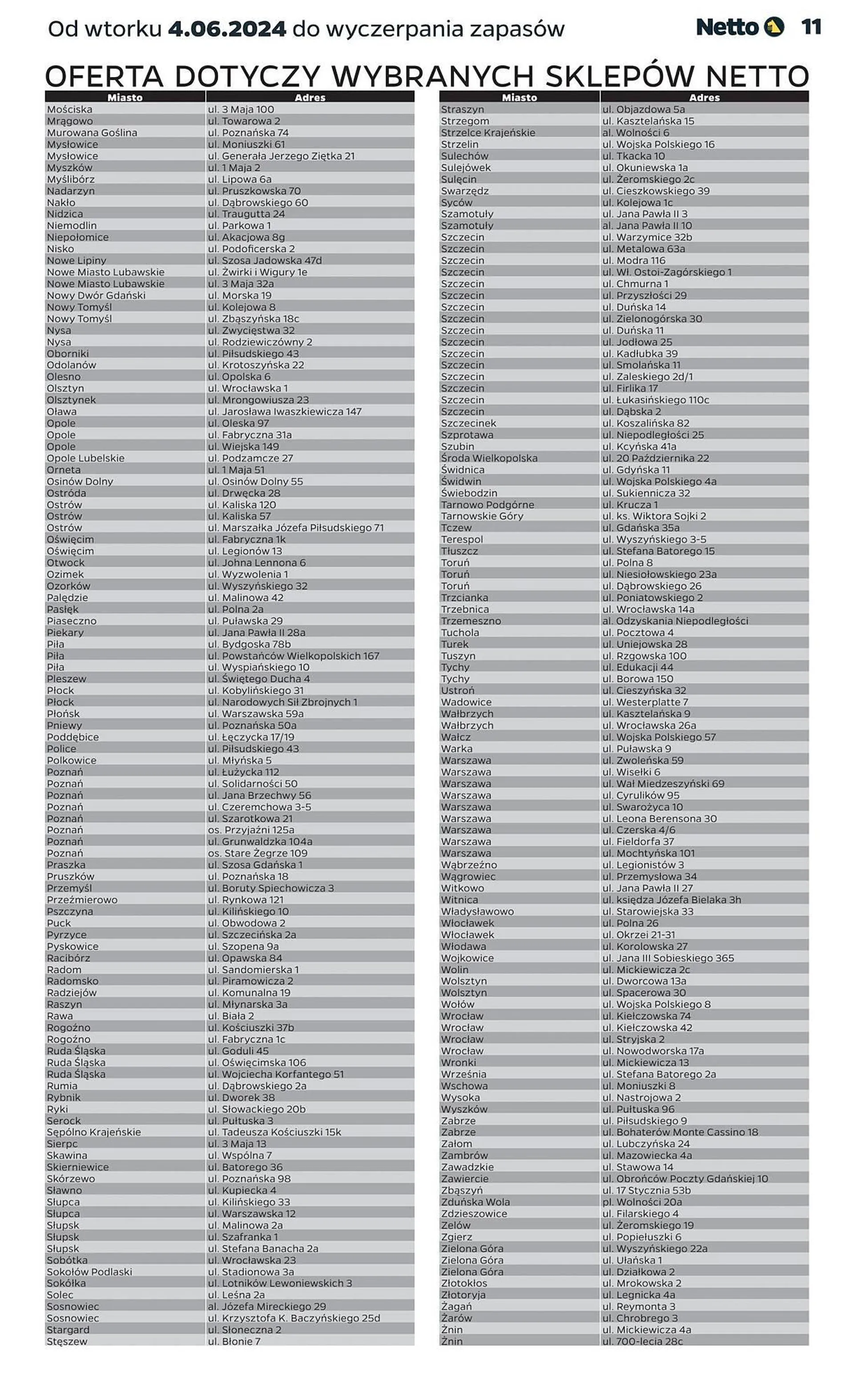 Gazetka Netto gazetka od 5 czerwca do 31 lipca 2024 - Strona 11
