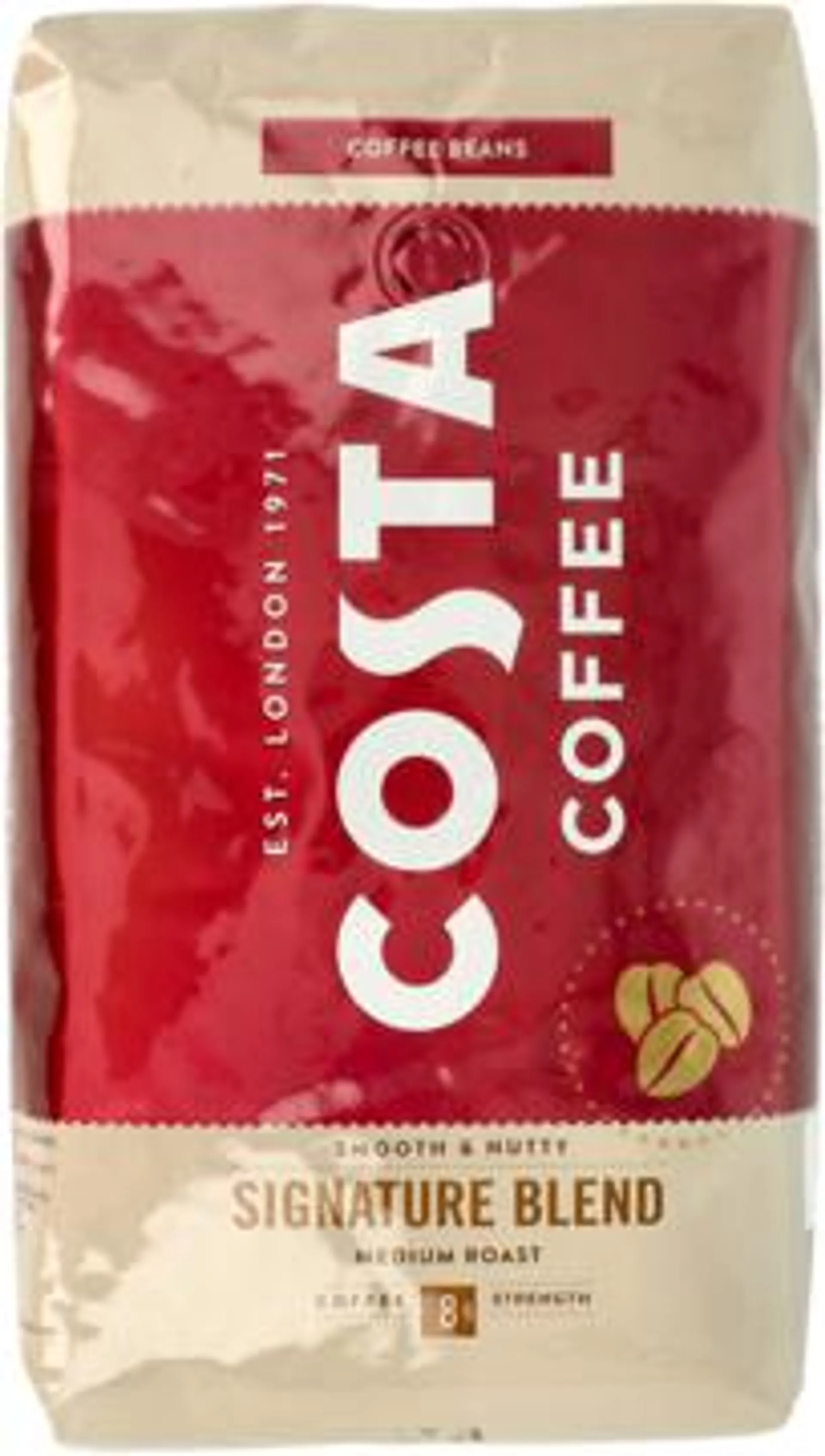 COSTA COFFEE Signature Blend kawa ziarnista, Medium Roast 1 kg, nr kat. 370941