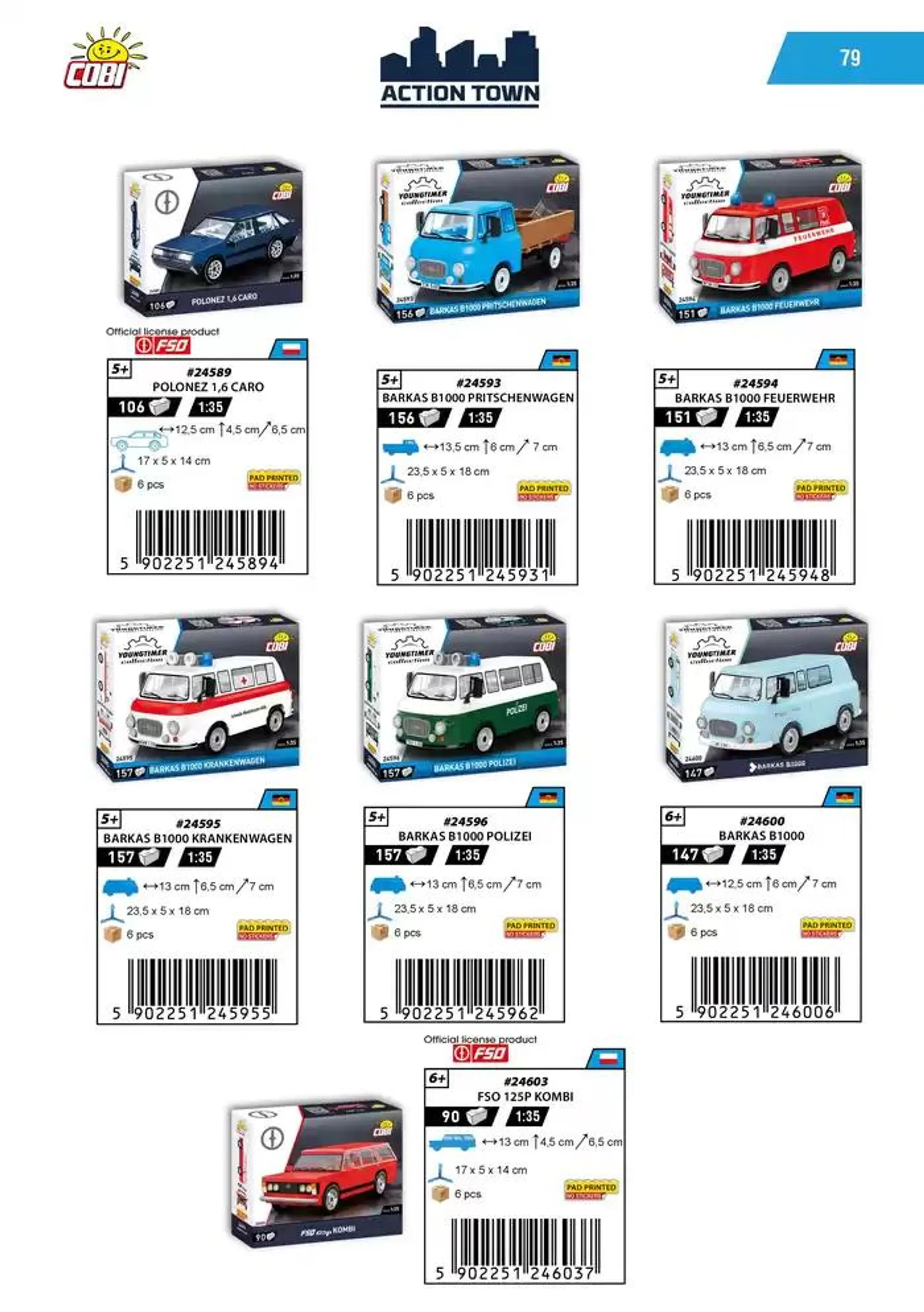 Katalog klocków Cobi 1/2025 - 79