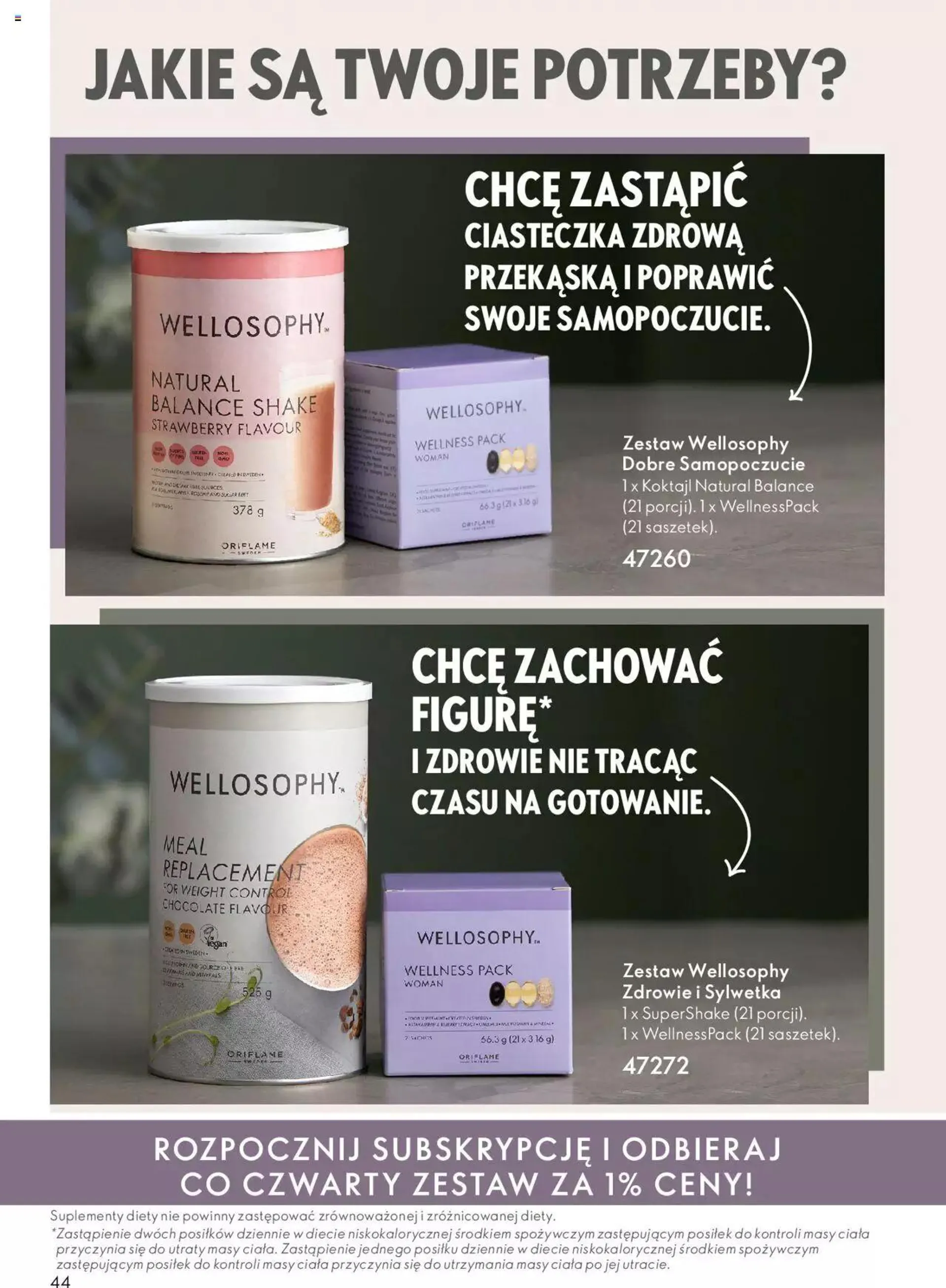 Oriflame Katalog - Wellosophy - 43