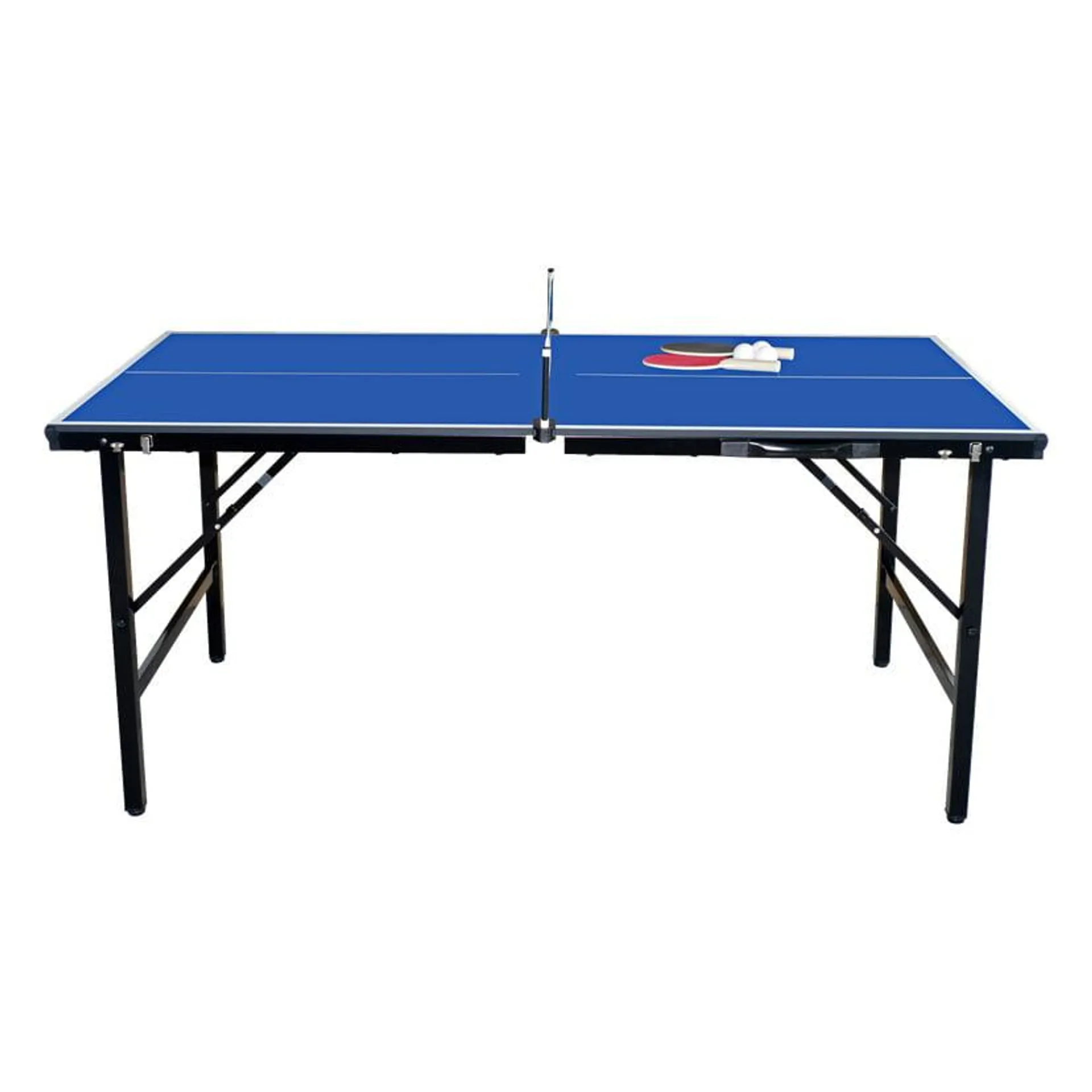 Stół do tenisa stołowego i rakietki 150x75x69 cm
