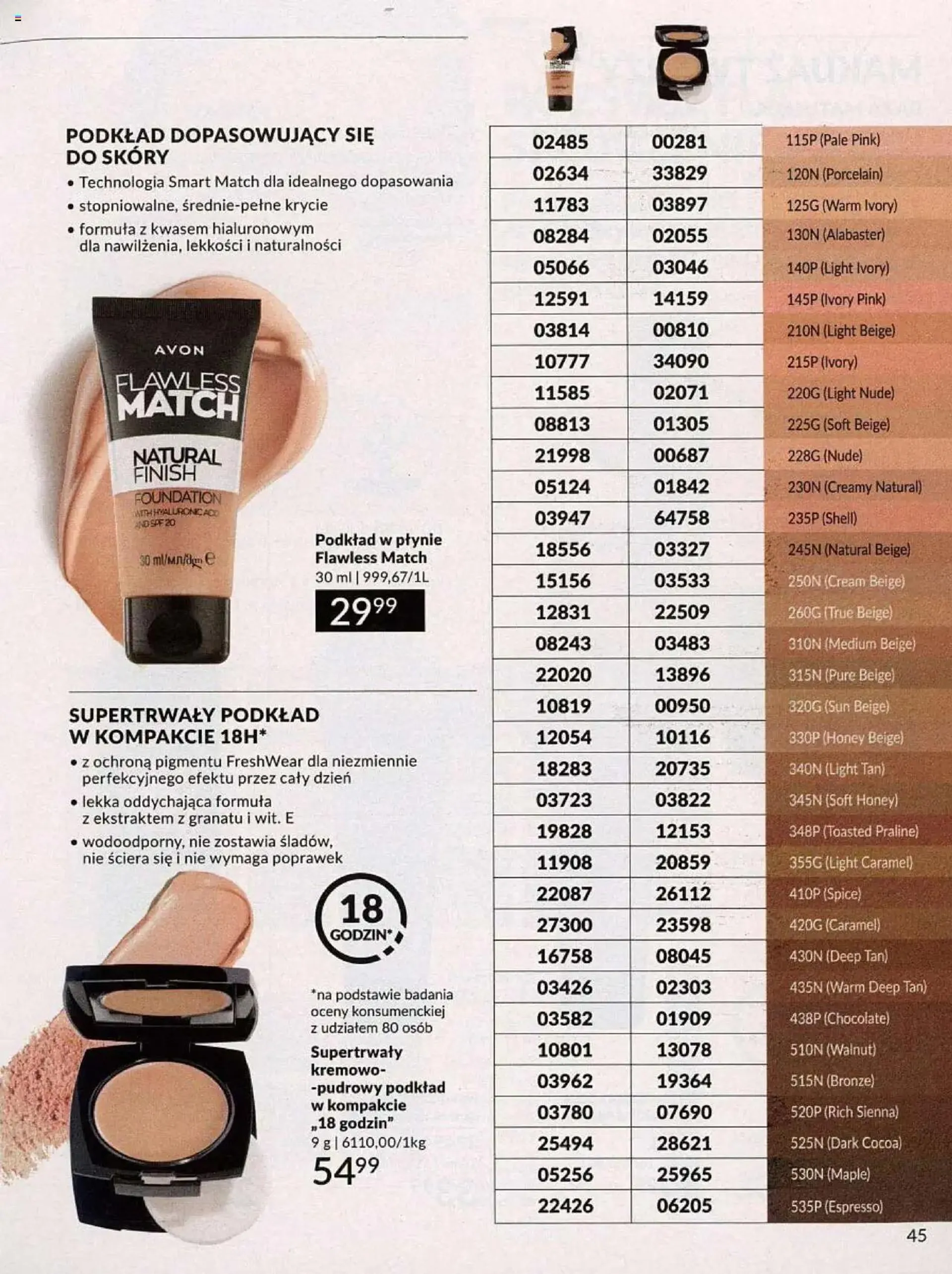 Gazetka Avon Katalog 10 2024 od 1 października do 31 października 2024 - Strona 45