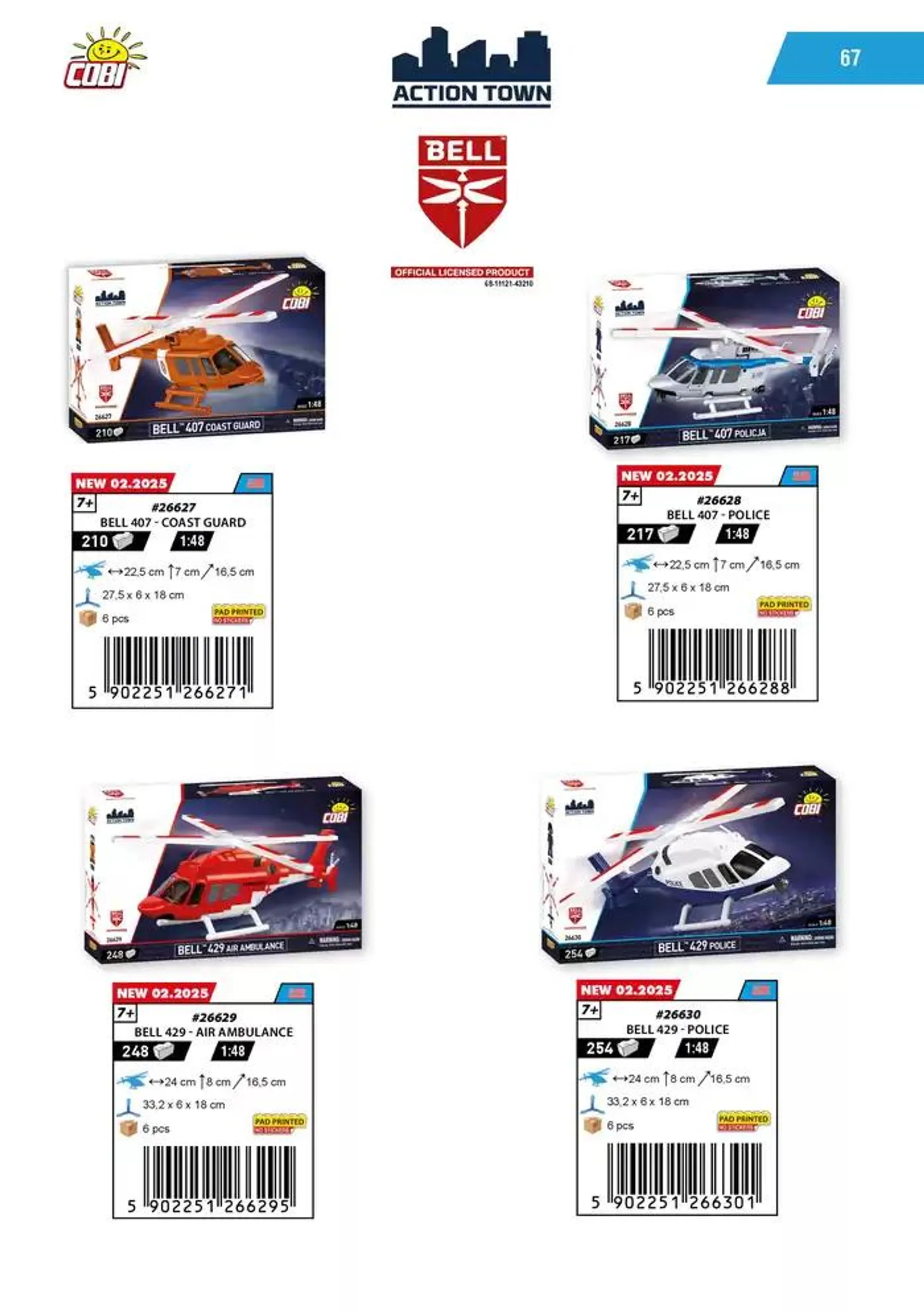 Katalog klocków Cobi 1/2025 - 67