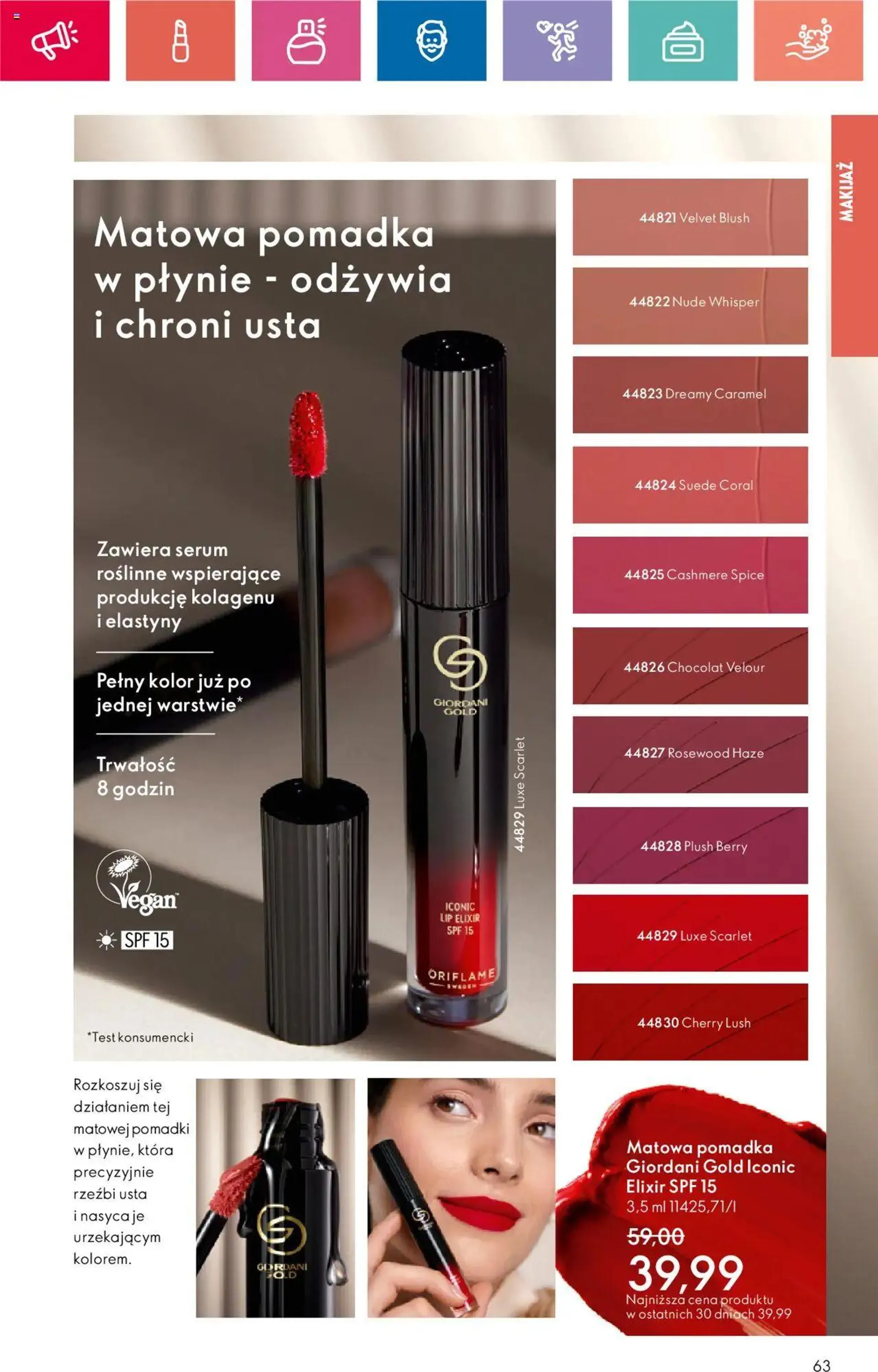 Gazetka Oriflame Katalog od 30 lipca do 19 sierpnia 2024 - Strona 63