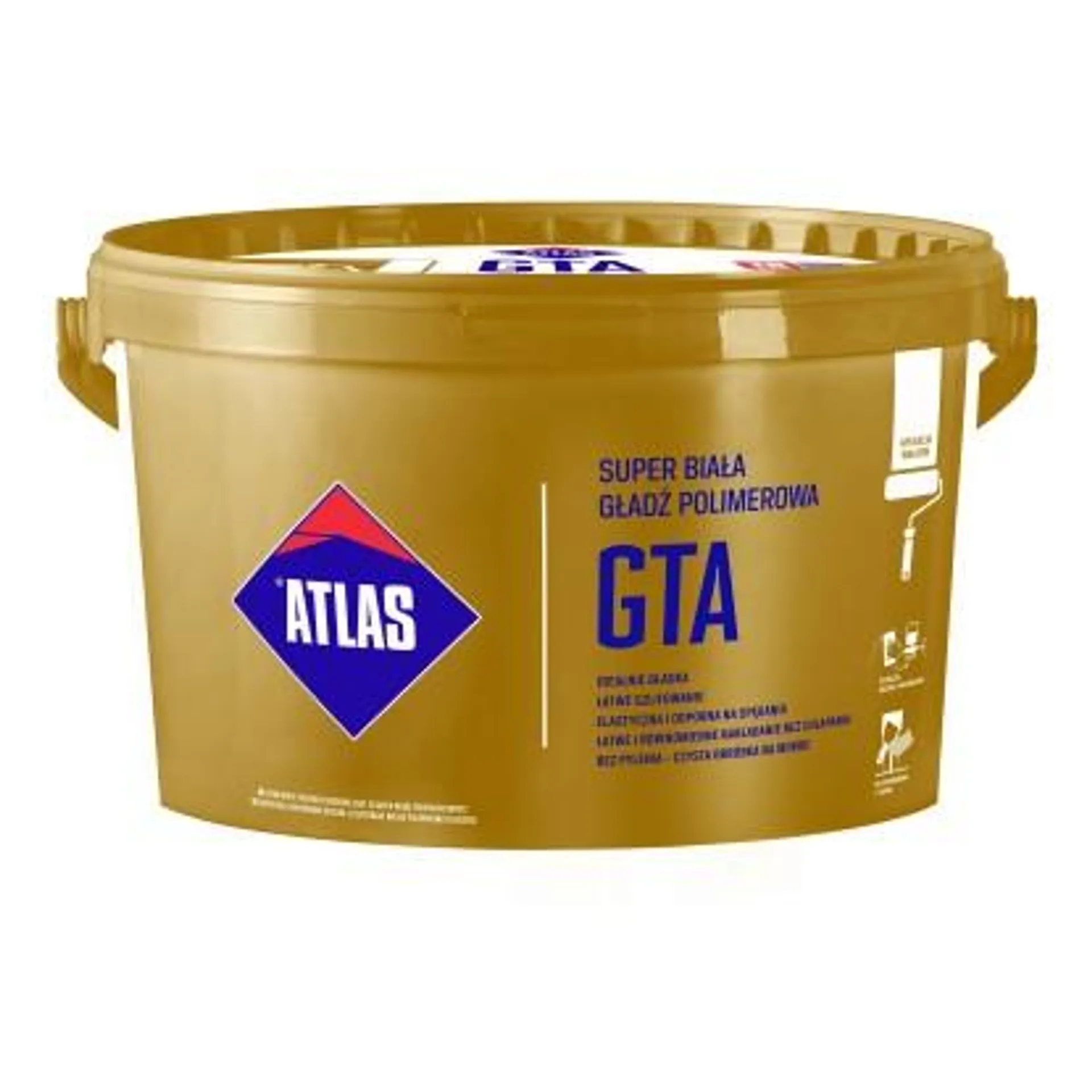 Atlas Gotowa gładź polimerowa GTA biała 5 kg