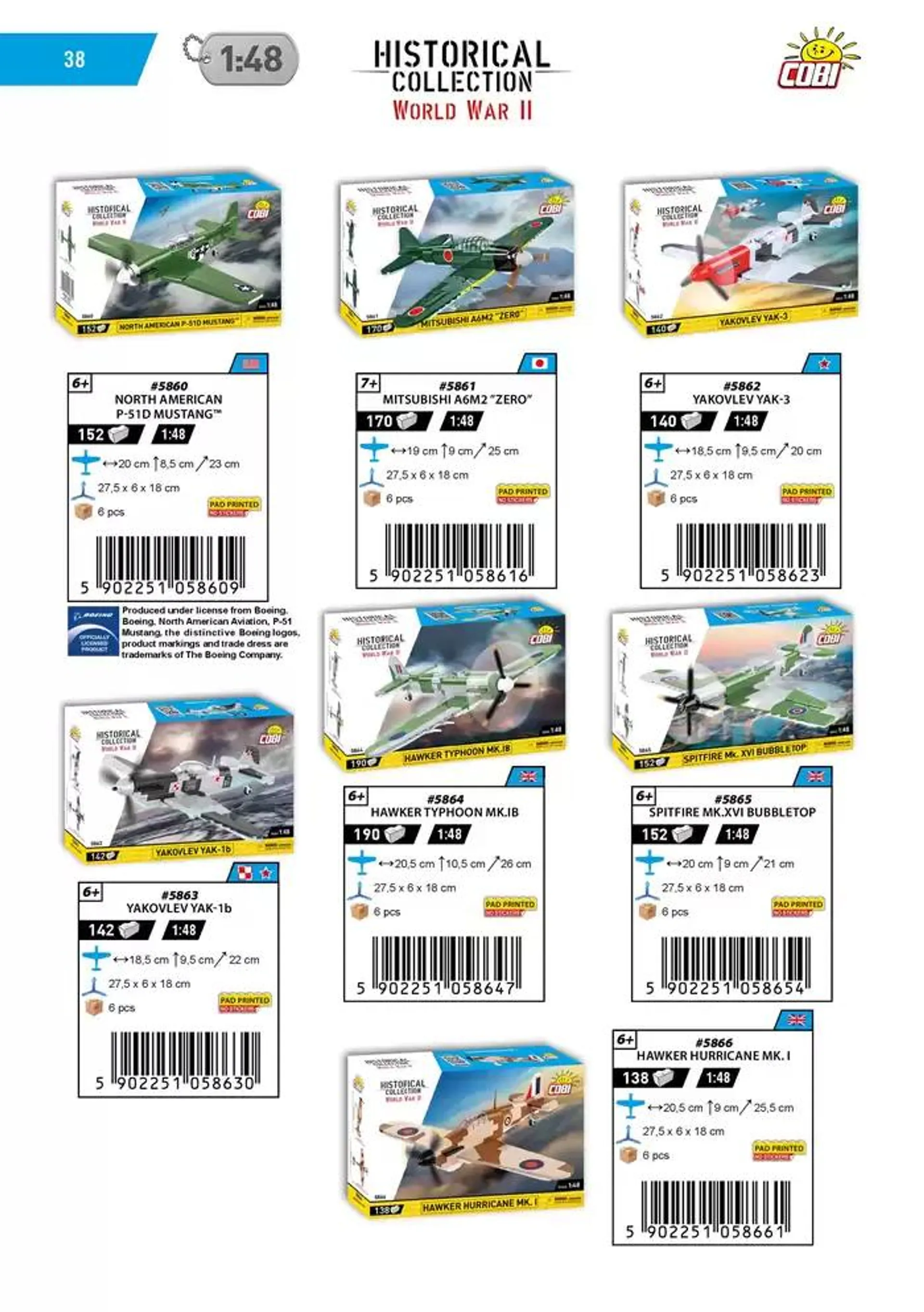 Katalog klocków Cobi 1/2025 - 38