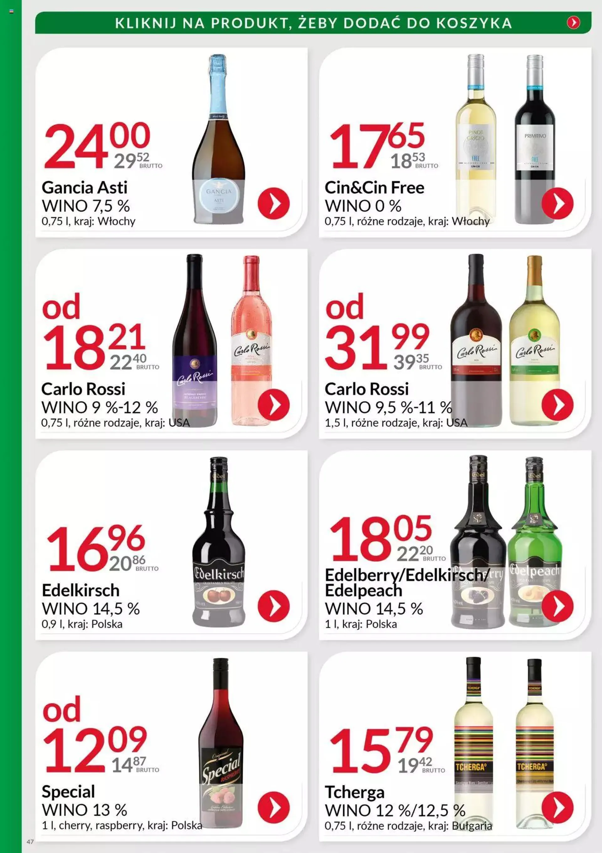 Eurocash Gazetka - Katalog Alkoholowy - 46