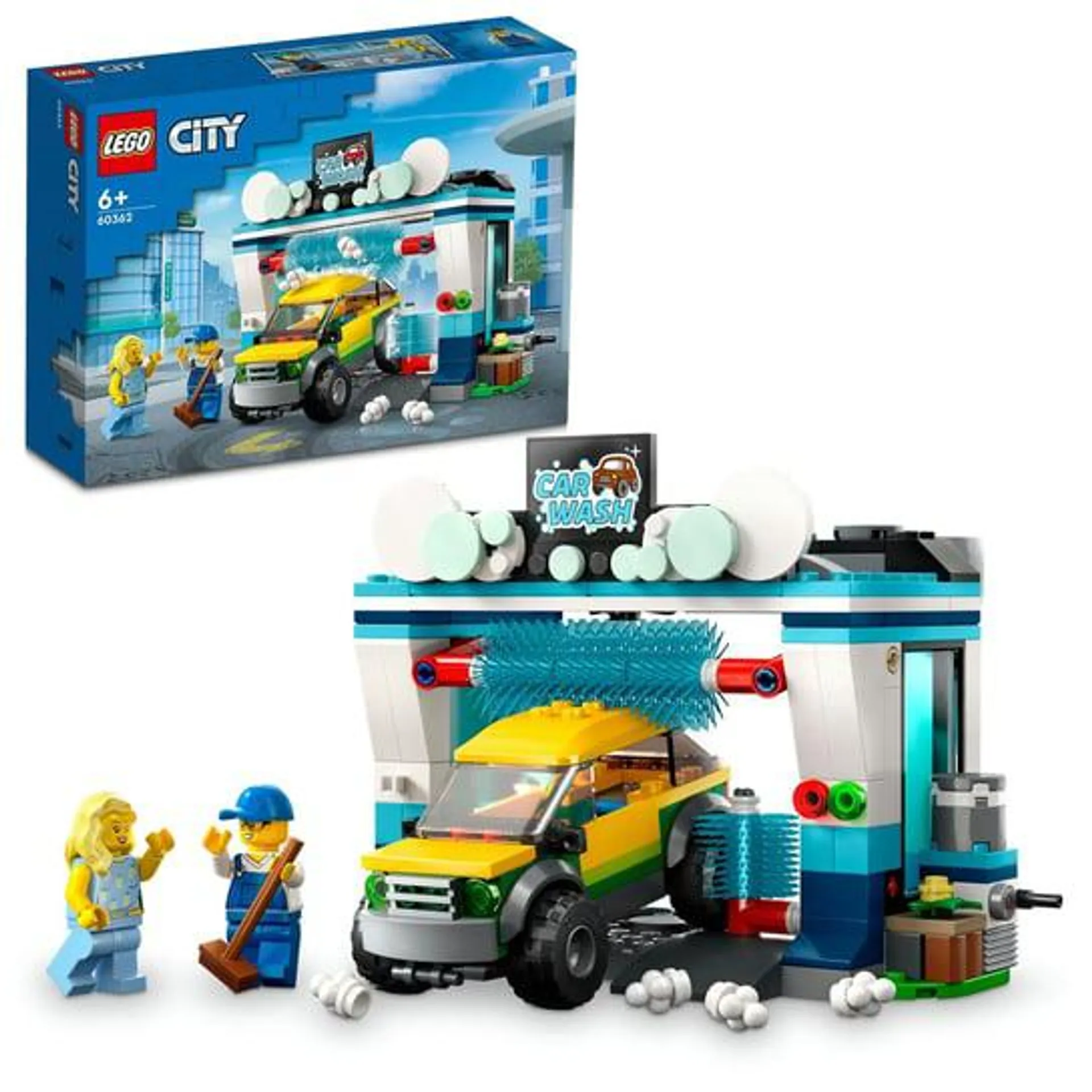 LEGO City, klocki, Myjnia samochodowa, 60362