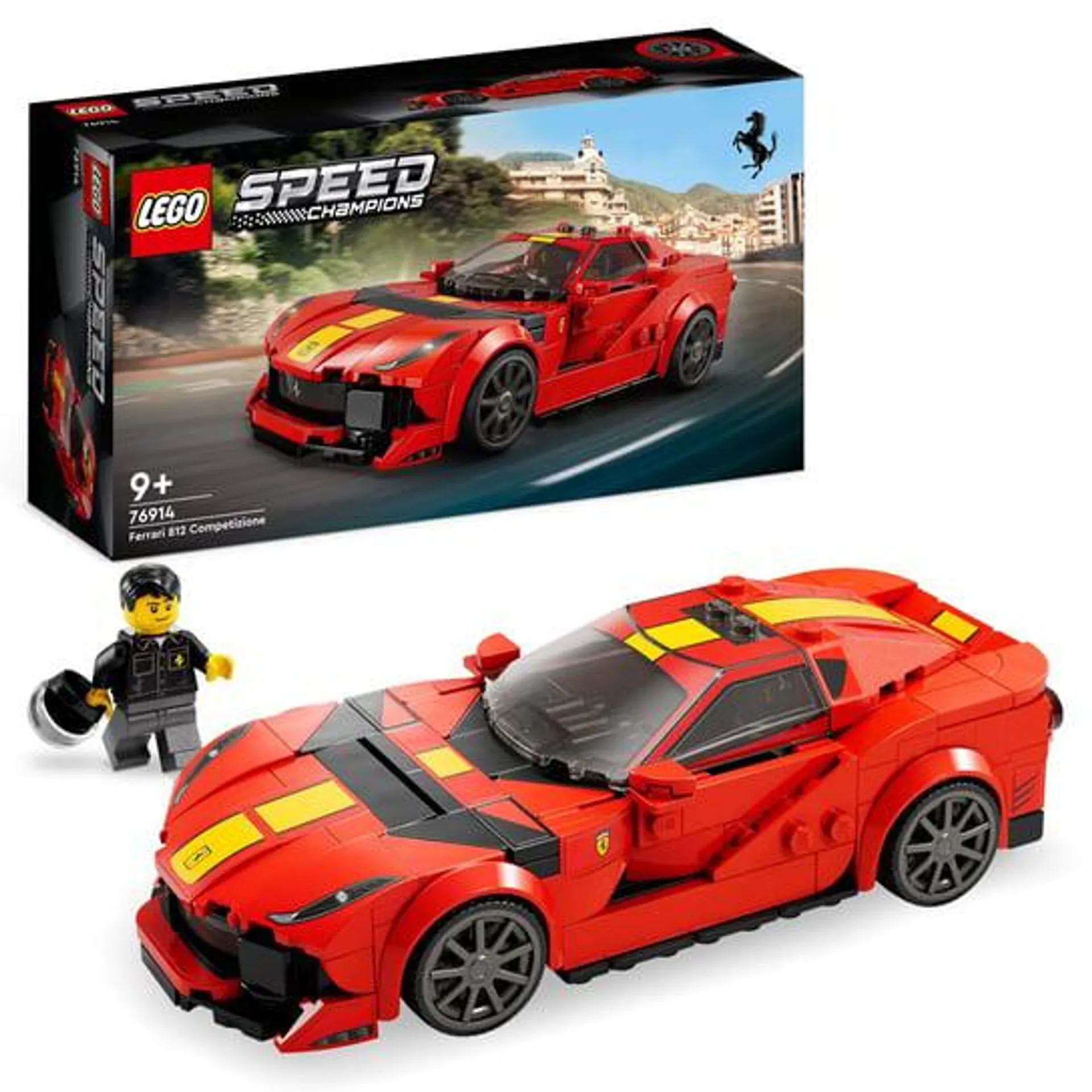 LEGO Speed Champions, klocki, Ferrari 812 Competizione, 76914