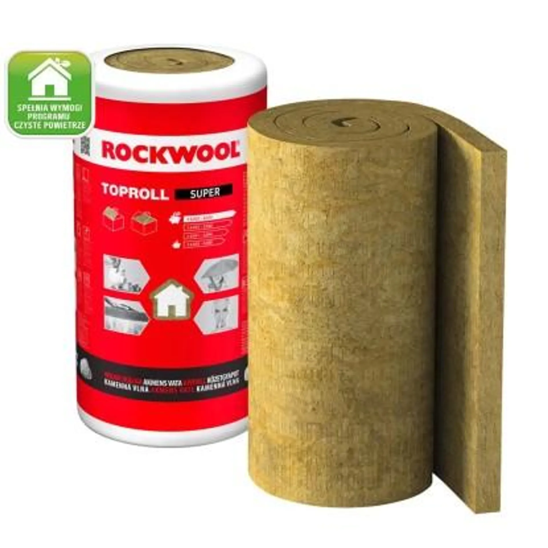 Rockwool Wełna mineralna Toproll Super 150 mm rolka 3,5 m2