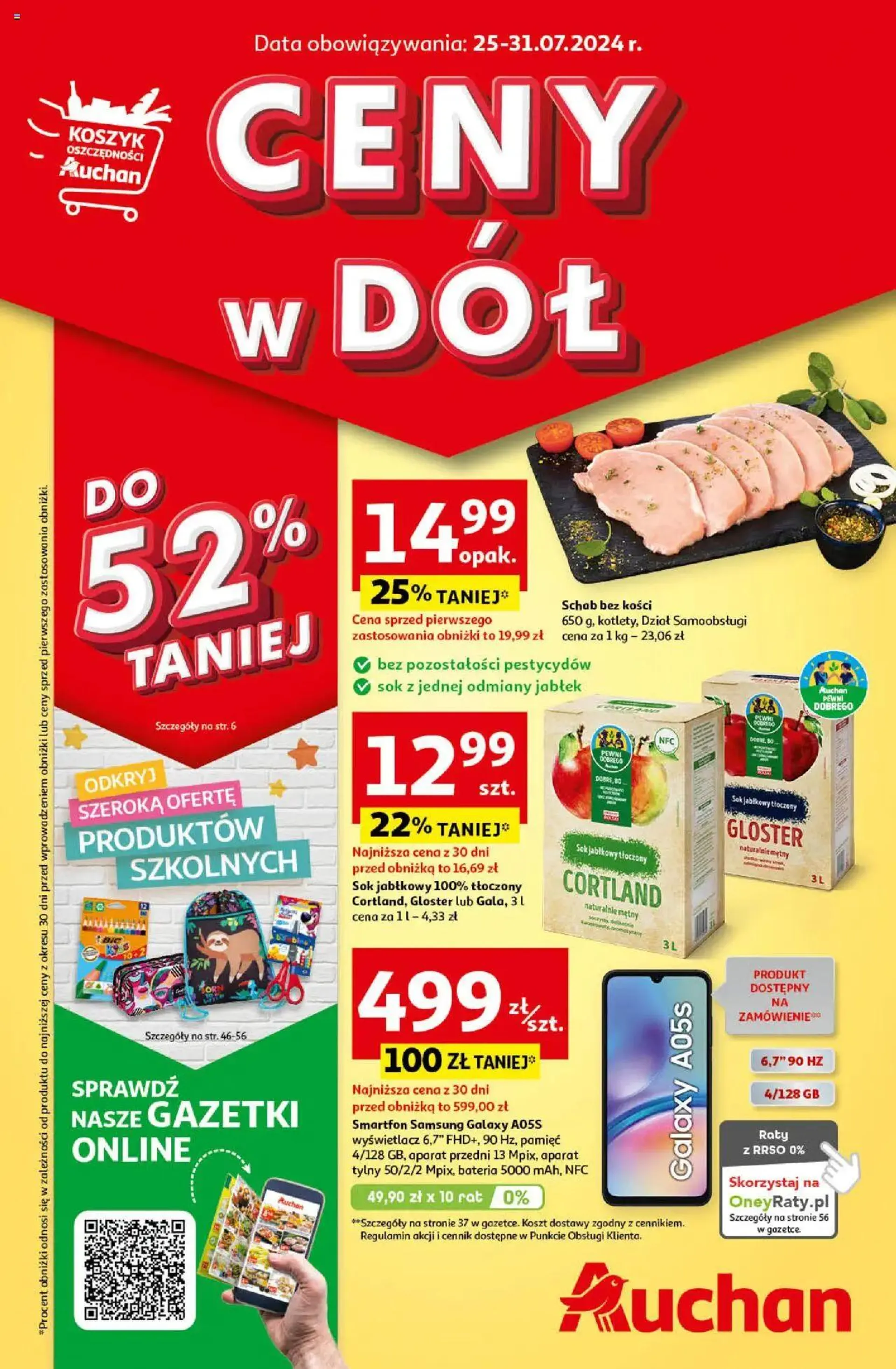 Auchan Gazetka - Ceny w dół Hipermarket - 0