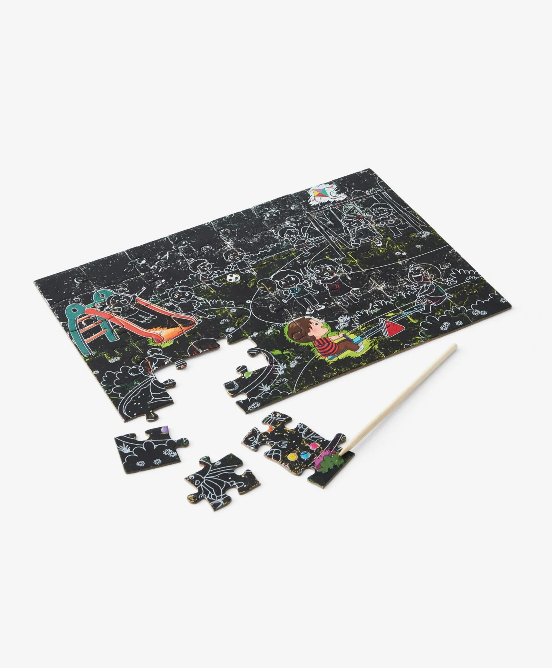 Puzzle do zdrapywania