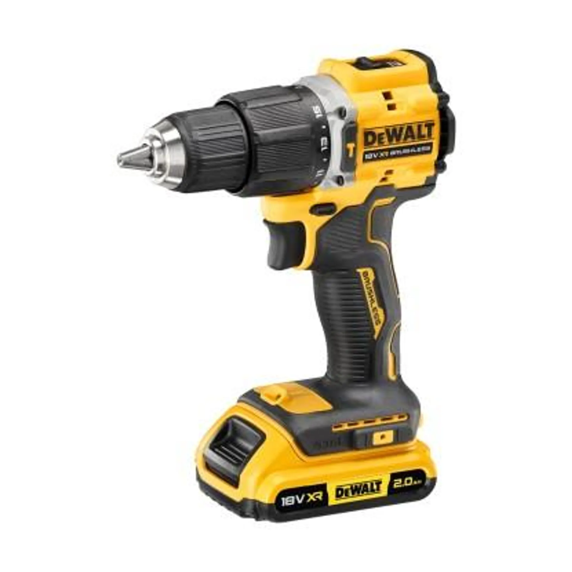 DeWALT Wiertarko-wkrętarka udarowa 18V 2 x 2Ah