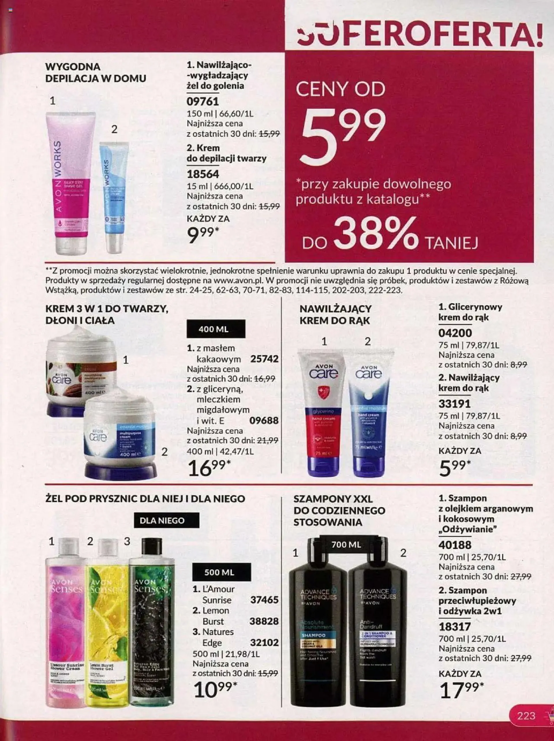 Gazetka Avon Katalog 10 2024 od 1 października do 31 października 2024 - Strona 223