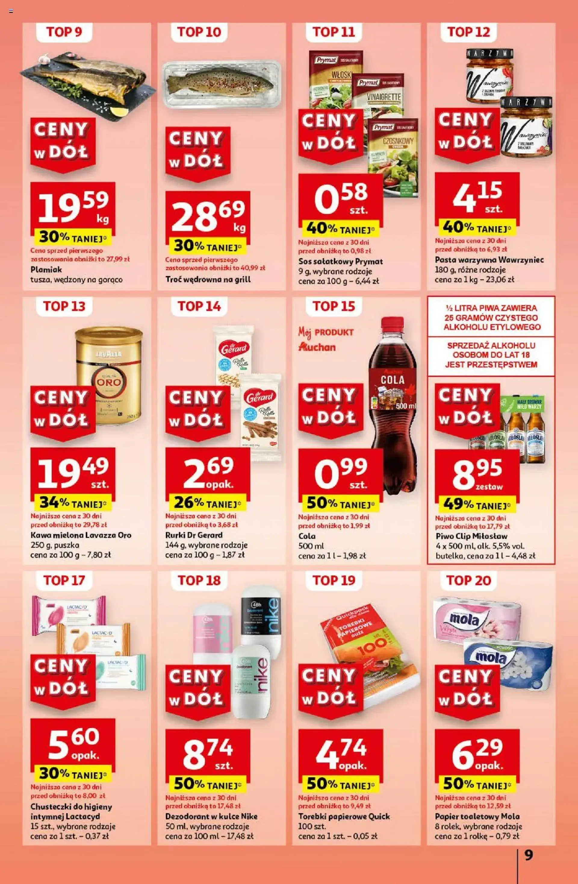 Auchan Gazetka - Ceny w dół Hipermarket - 8