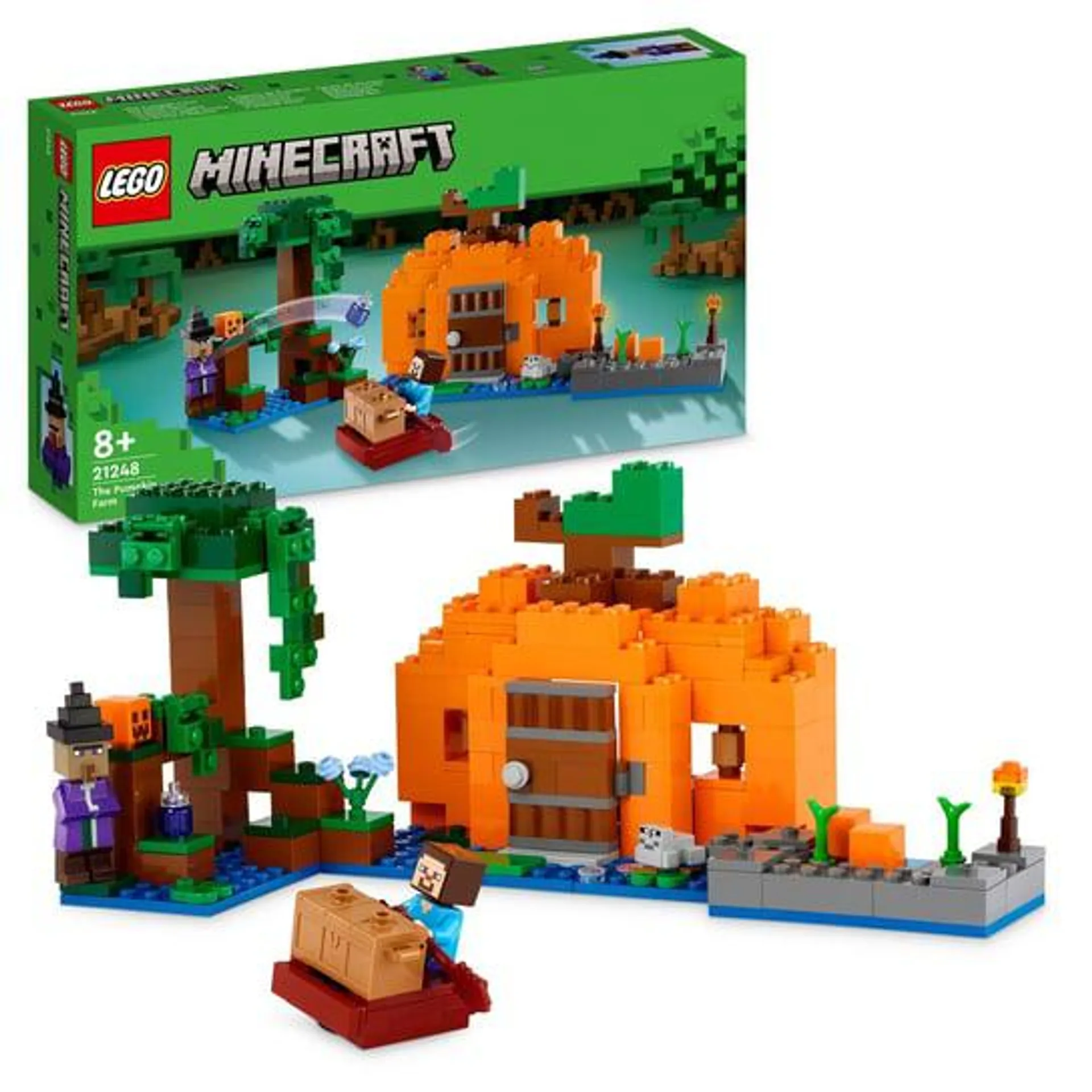 LEGO Minecraft, klocki, Dyniowa farma, 21248