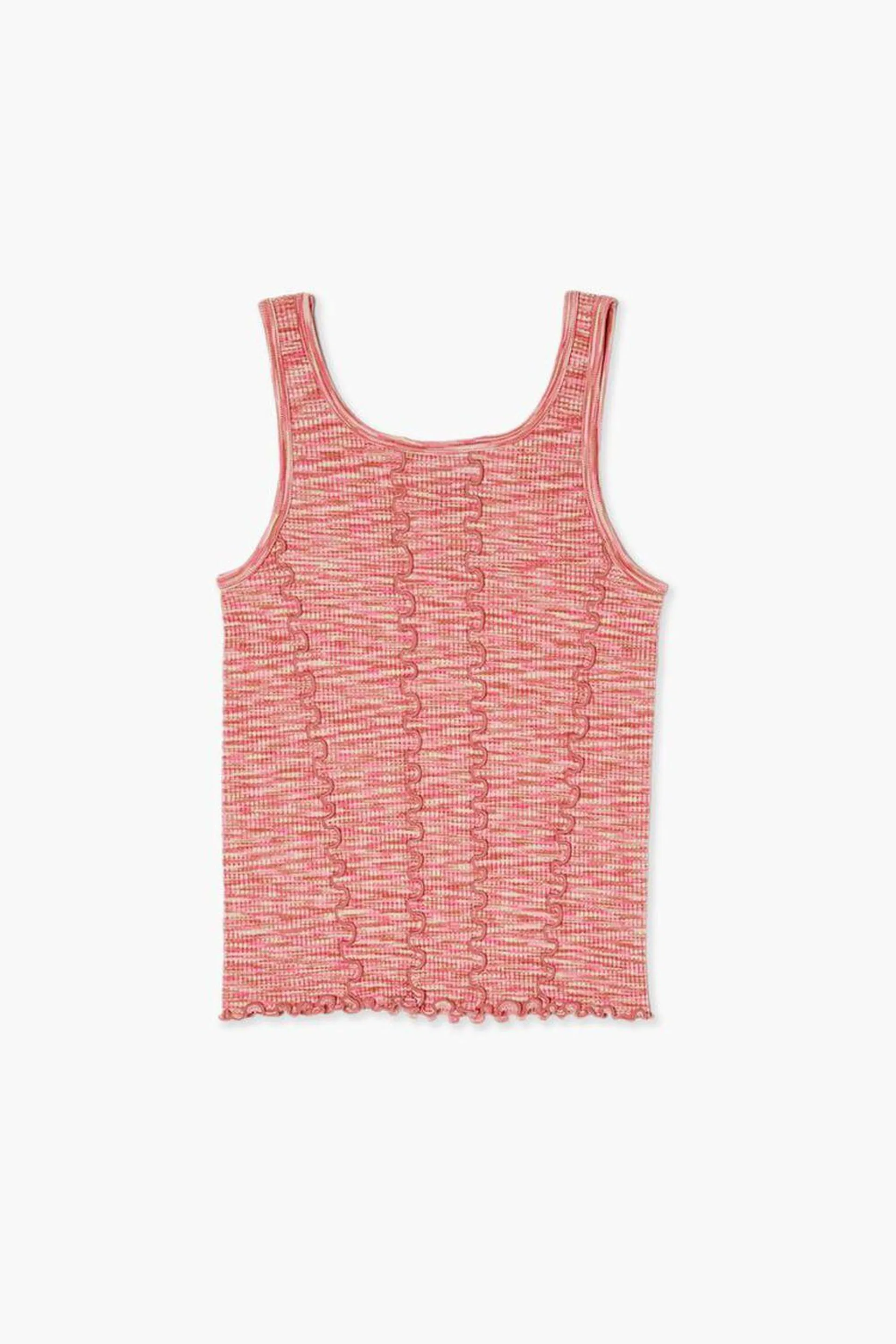 Girls Marled Knit Tank Top (Kids)