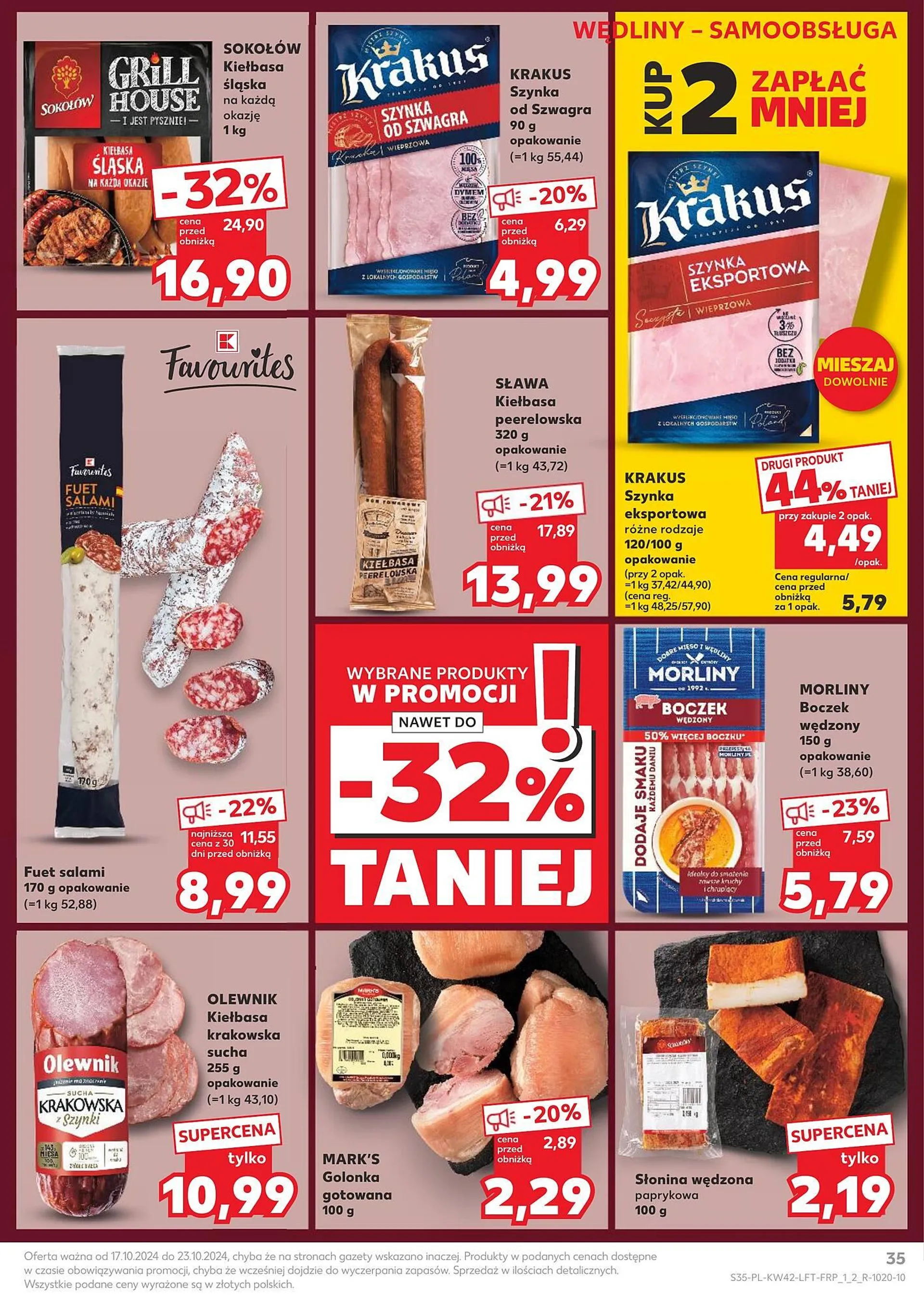 Gazetka Kaufland gazetka od 17 października do 23 października 2024 - Strona 35