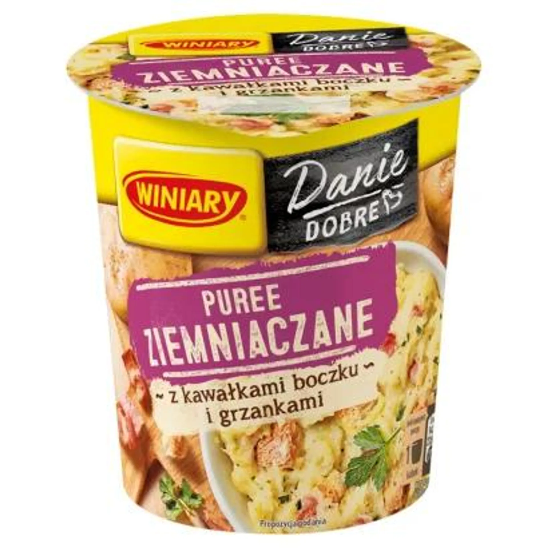 Winiary - Danie Dobre puree ziemniaczane z kawałkami boczku