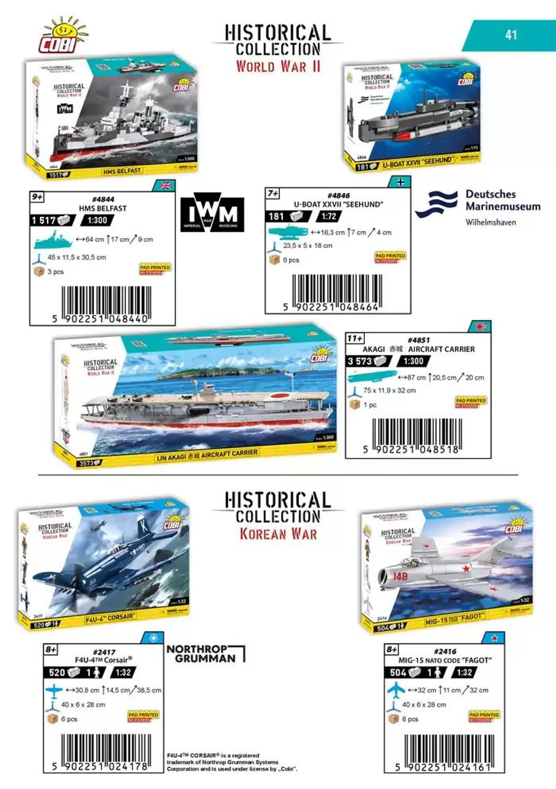 Katalog klocków Cobi 1/2025 - 41