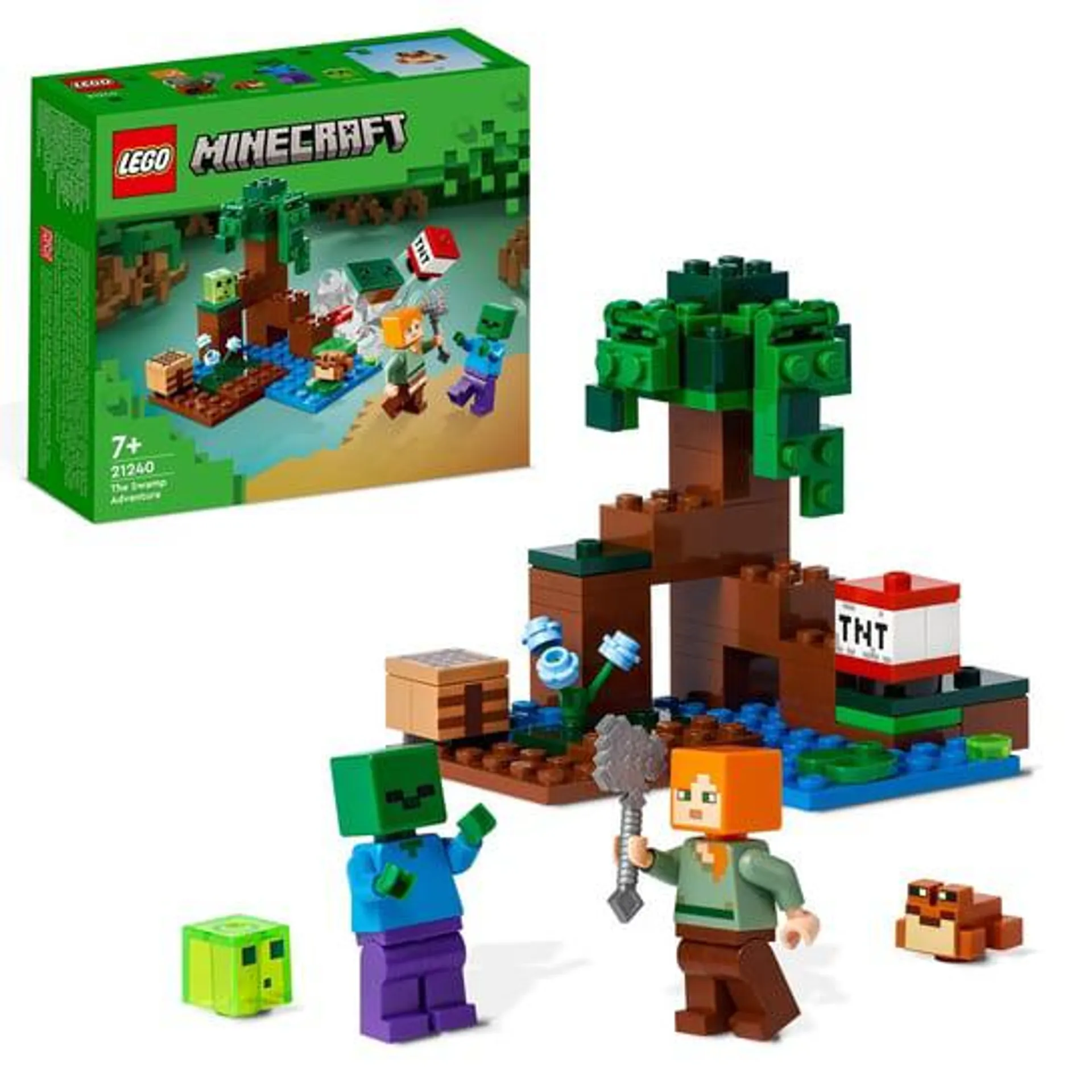 LEGO Minecraft, klocki, Przygoda na mokradłach, 21240