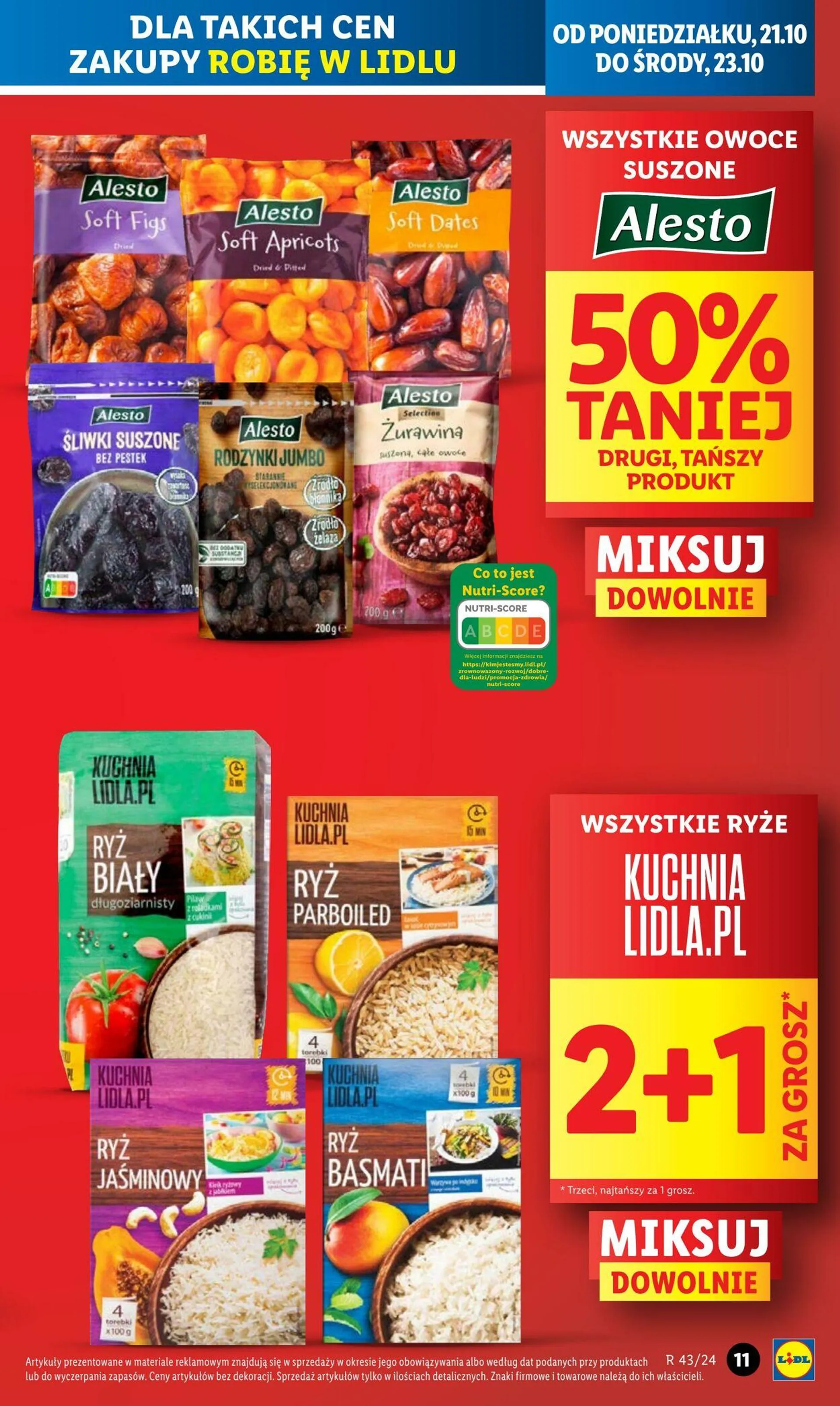 Gazetka LIDL Aktualna gazetka od 21 października do 23 października 2024 - Strona 11