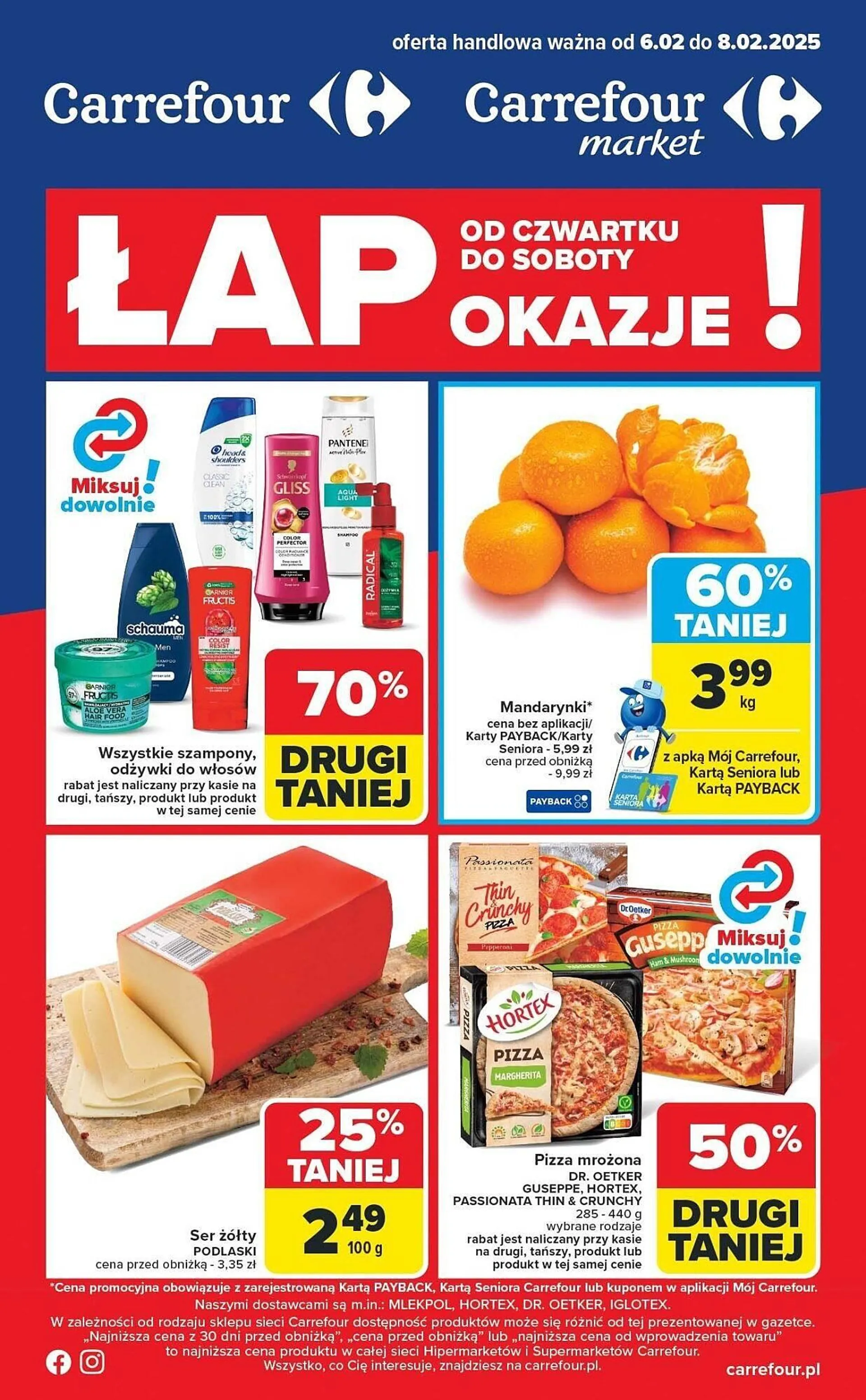 Gazetka Carrefour Market gazetka od 6 lutego do 8 lutego 2025 - Strona 1