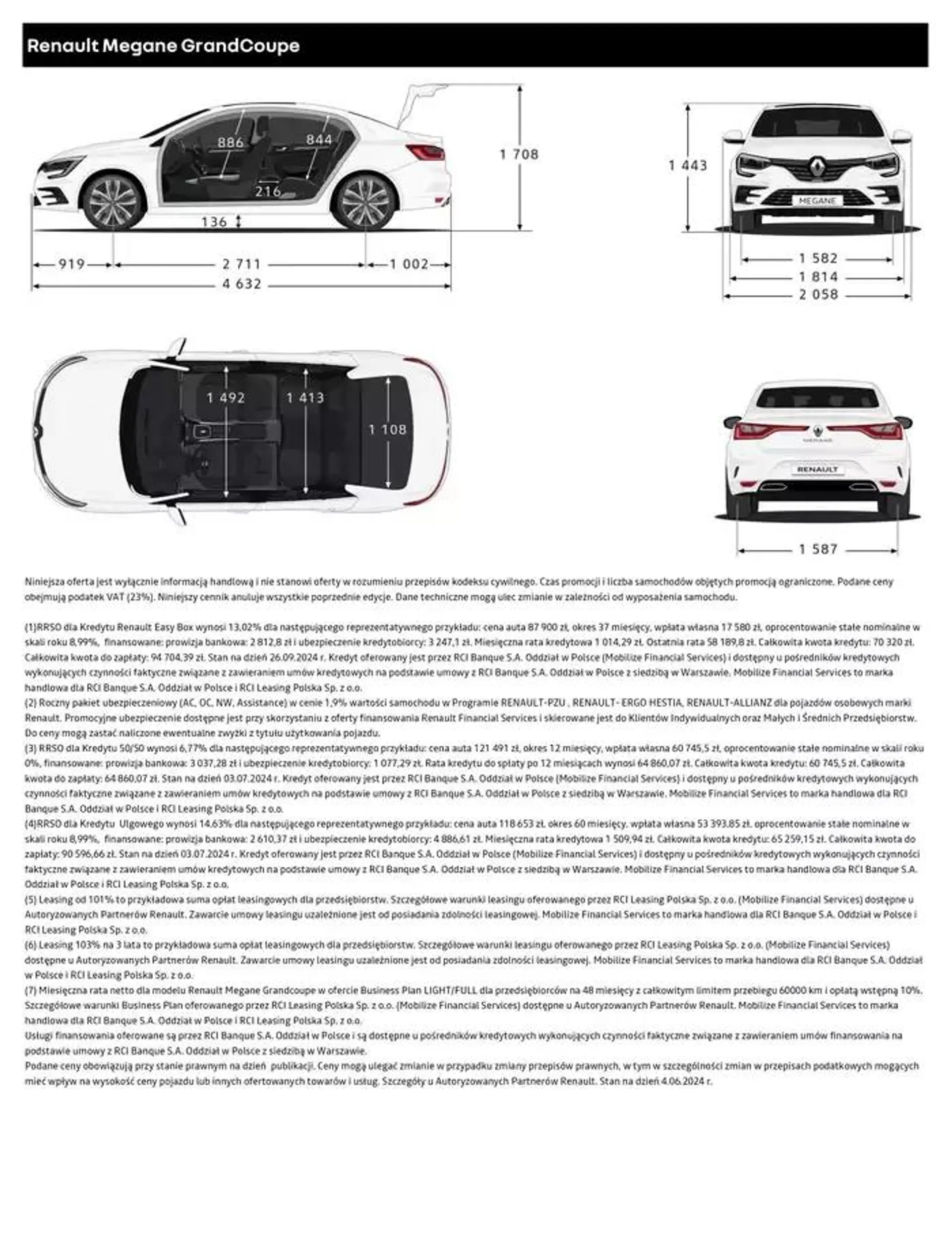 Gazetka Renault Megane Grandcoupé od 28 września do 28 września 2025 - Strona 9